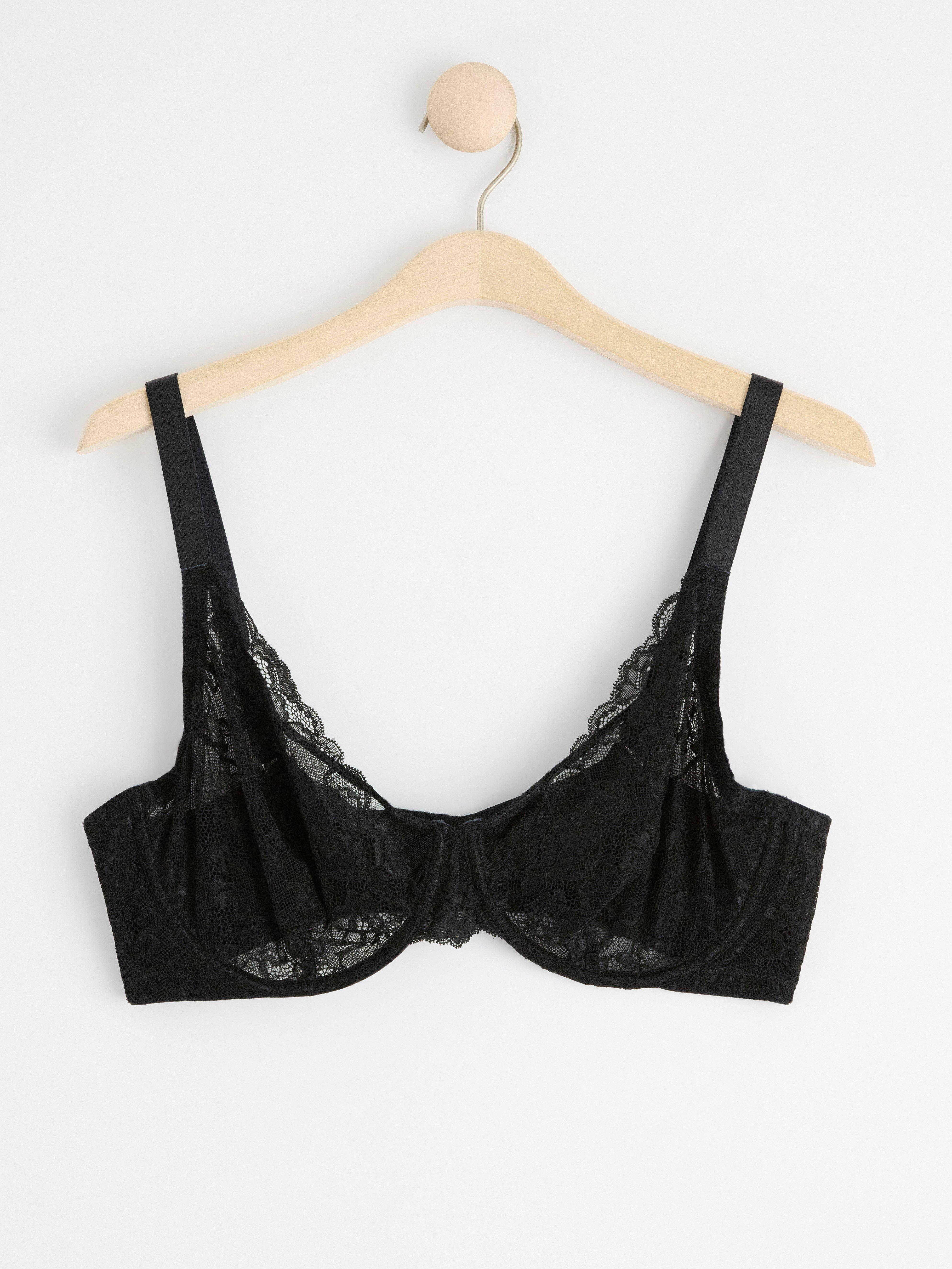 Aster unpadded bra Black