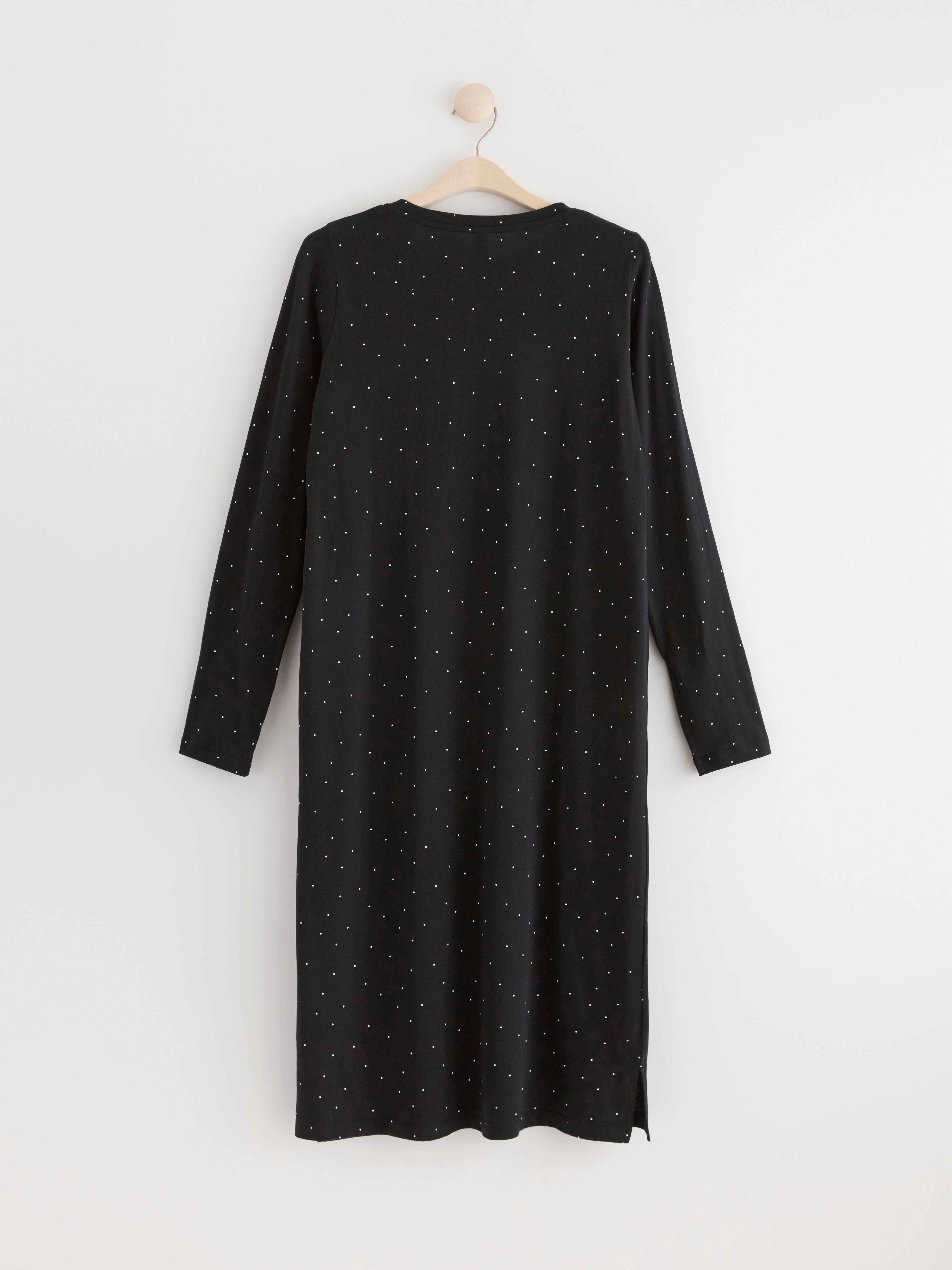 Night dress Black