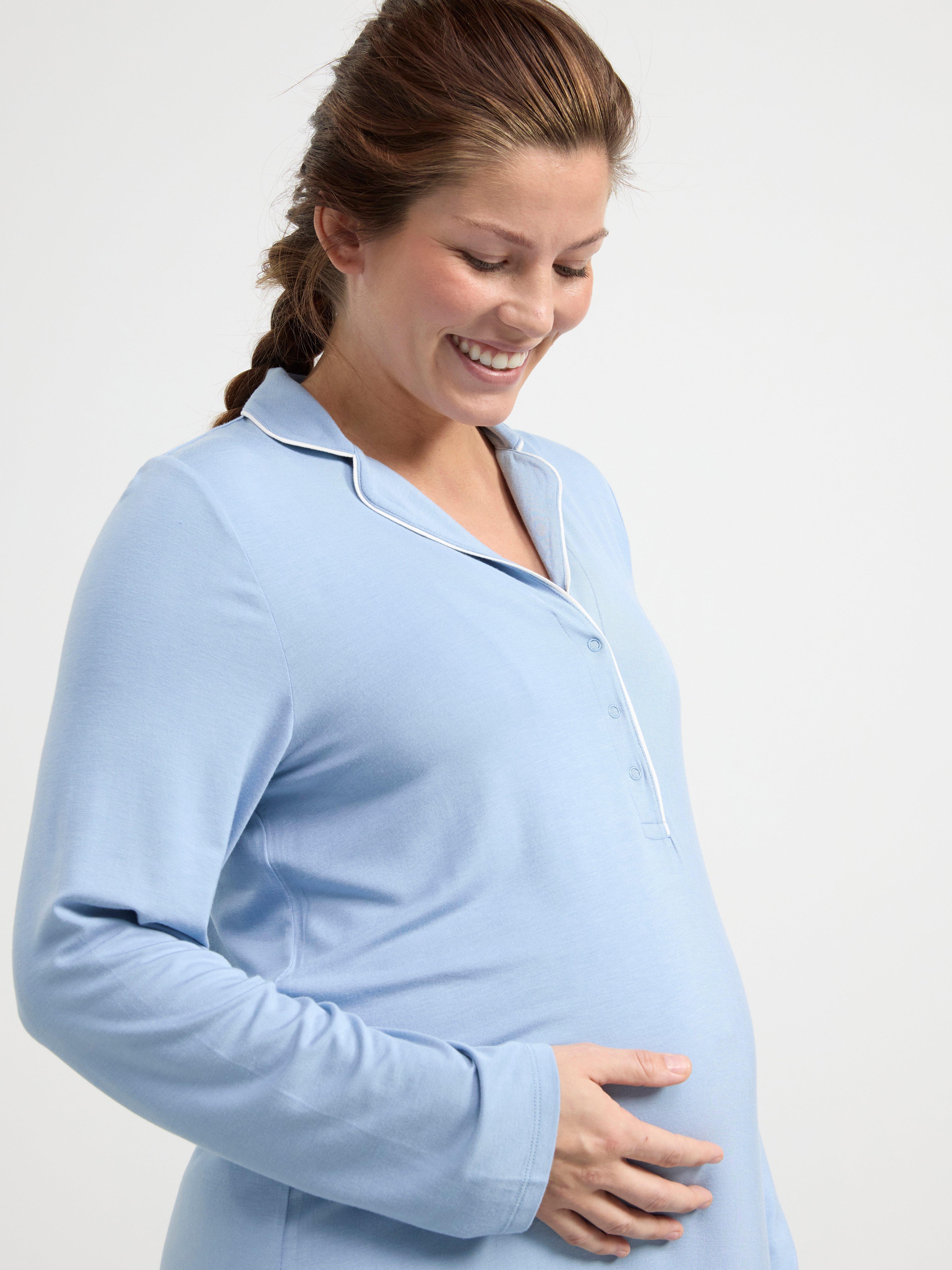 MOM Long night shirt Light Blue