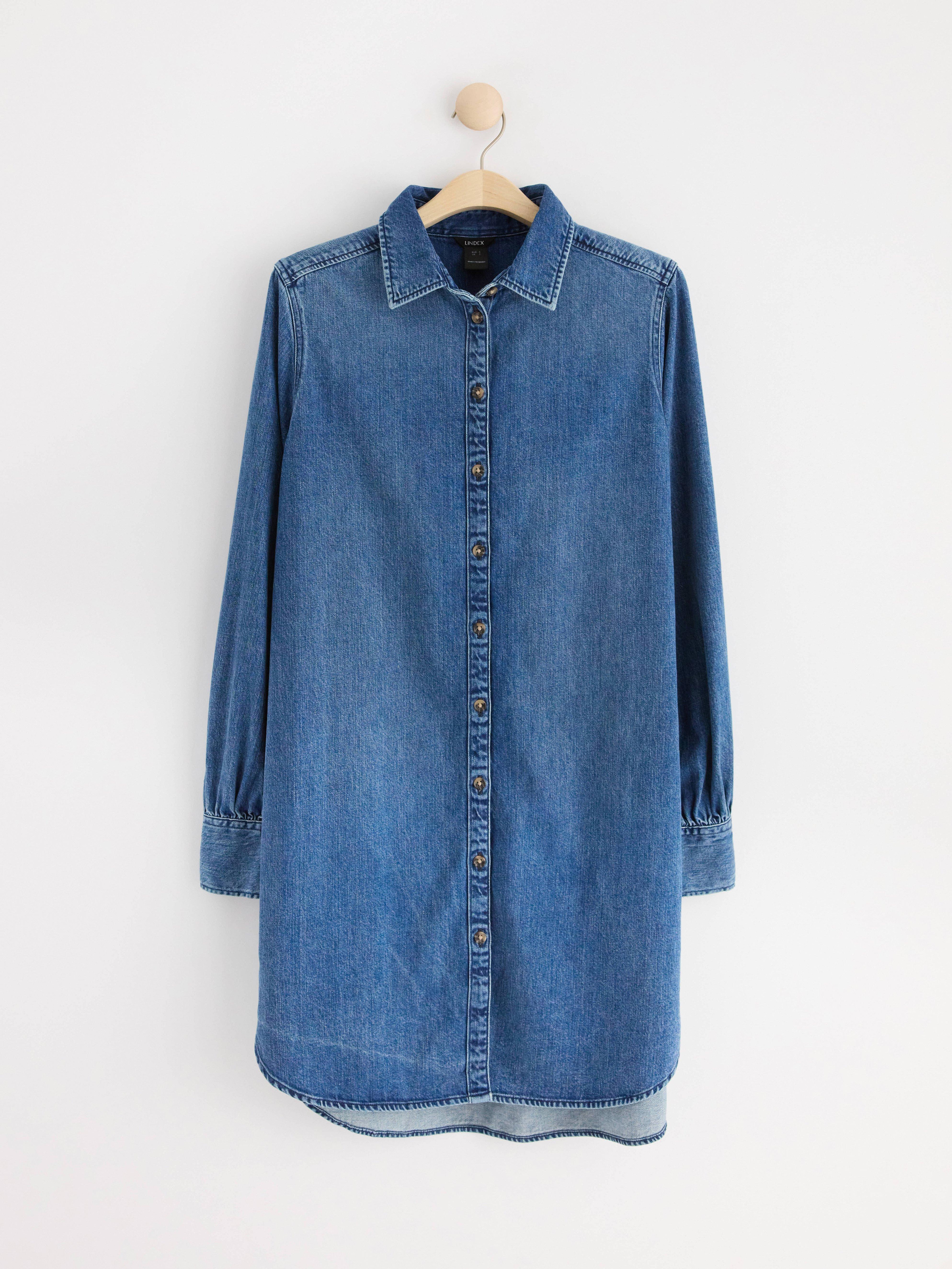 Denim dress Denim blue