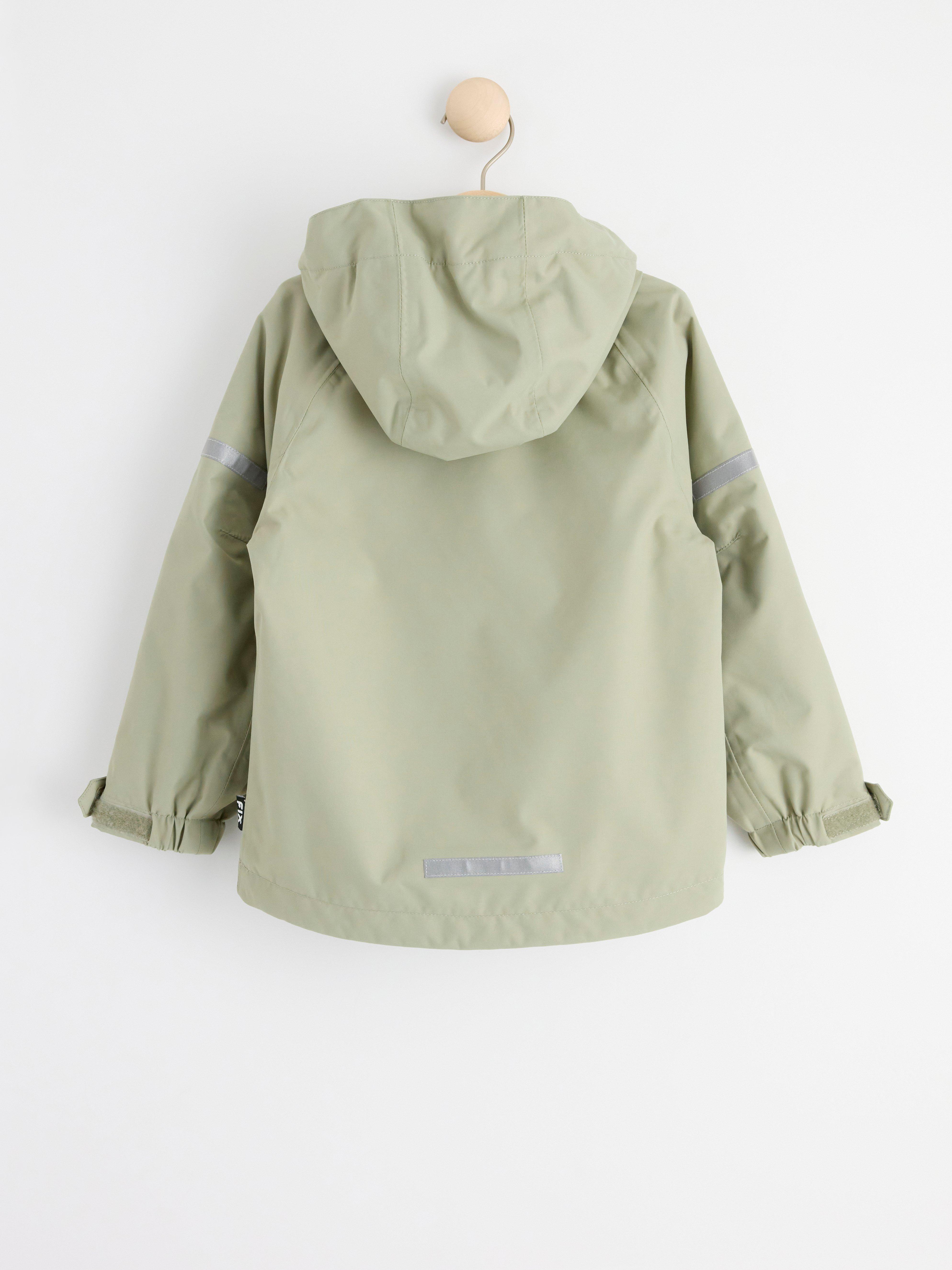 FIX Shell jacket with adjustable sleeves Light Dusty Green