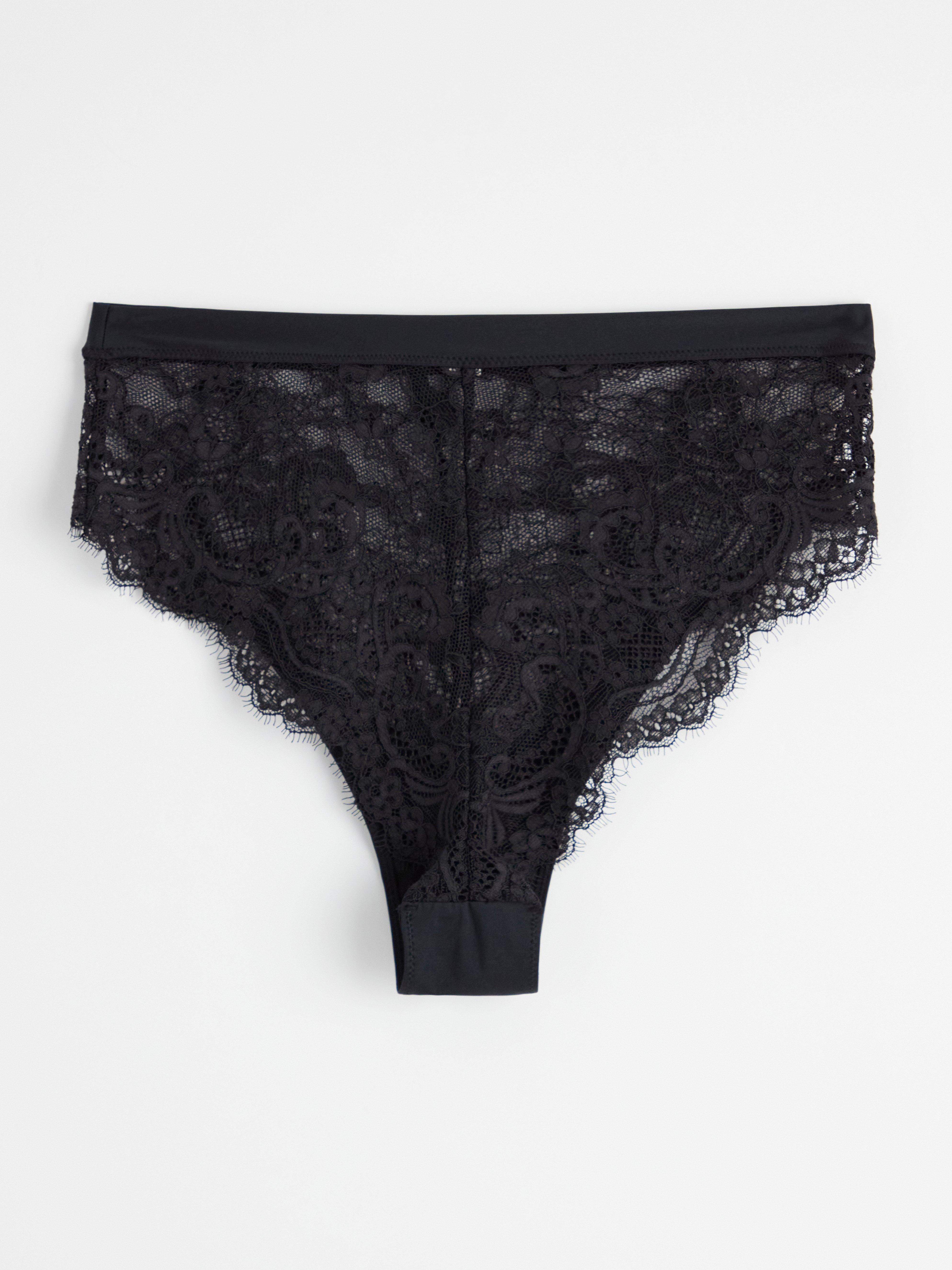 Brazilian high briefs Black