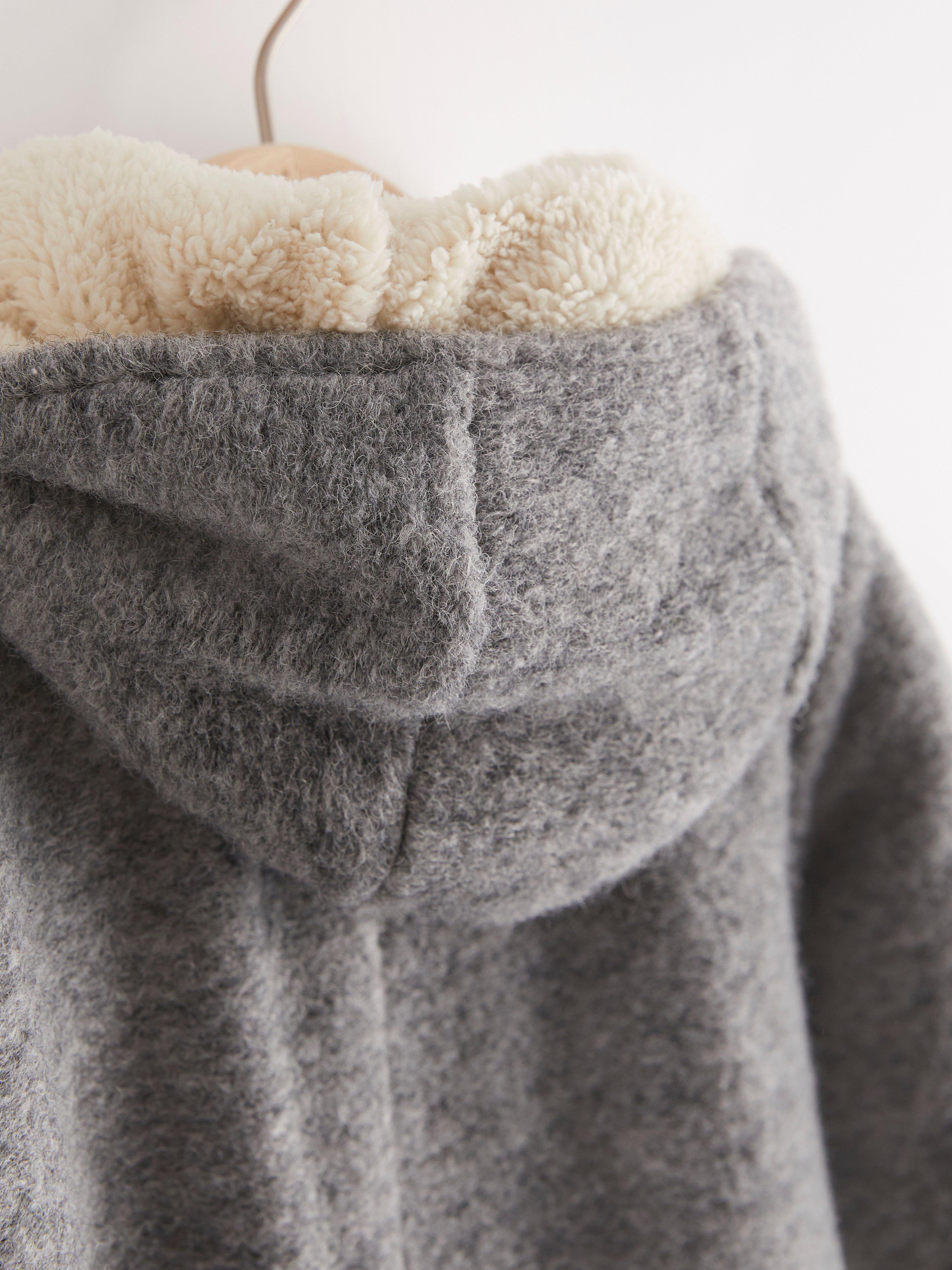 Grey wool blend overall Light Grey Melange