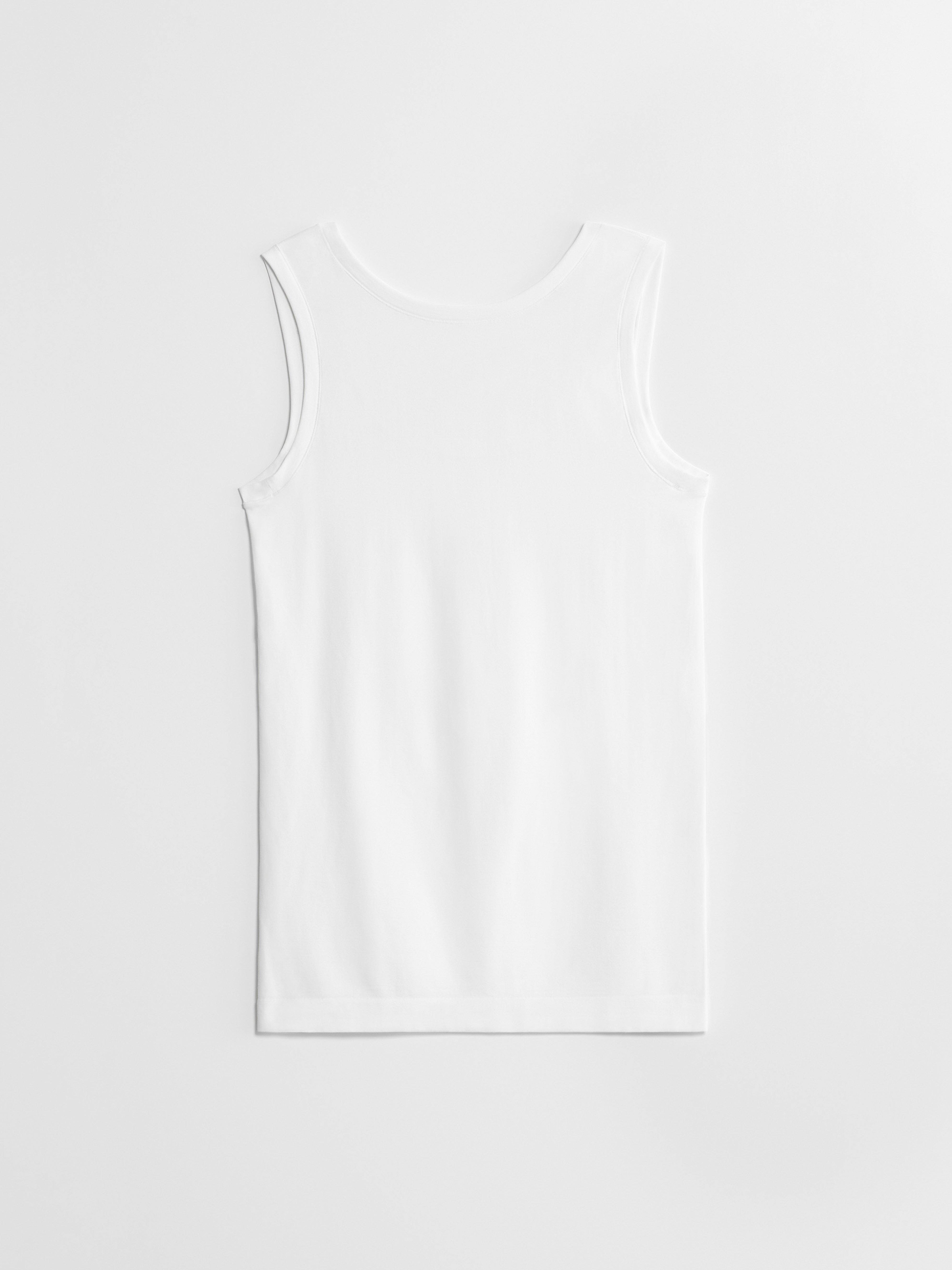 Engineered Anti-flush™️ Tank Top Light White