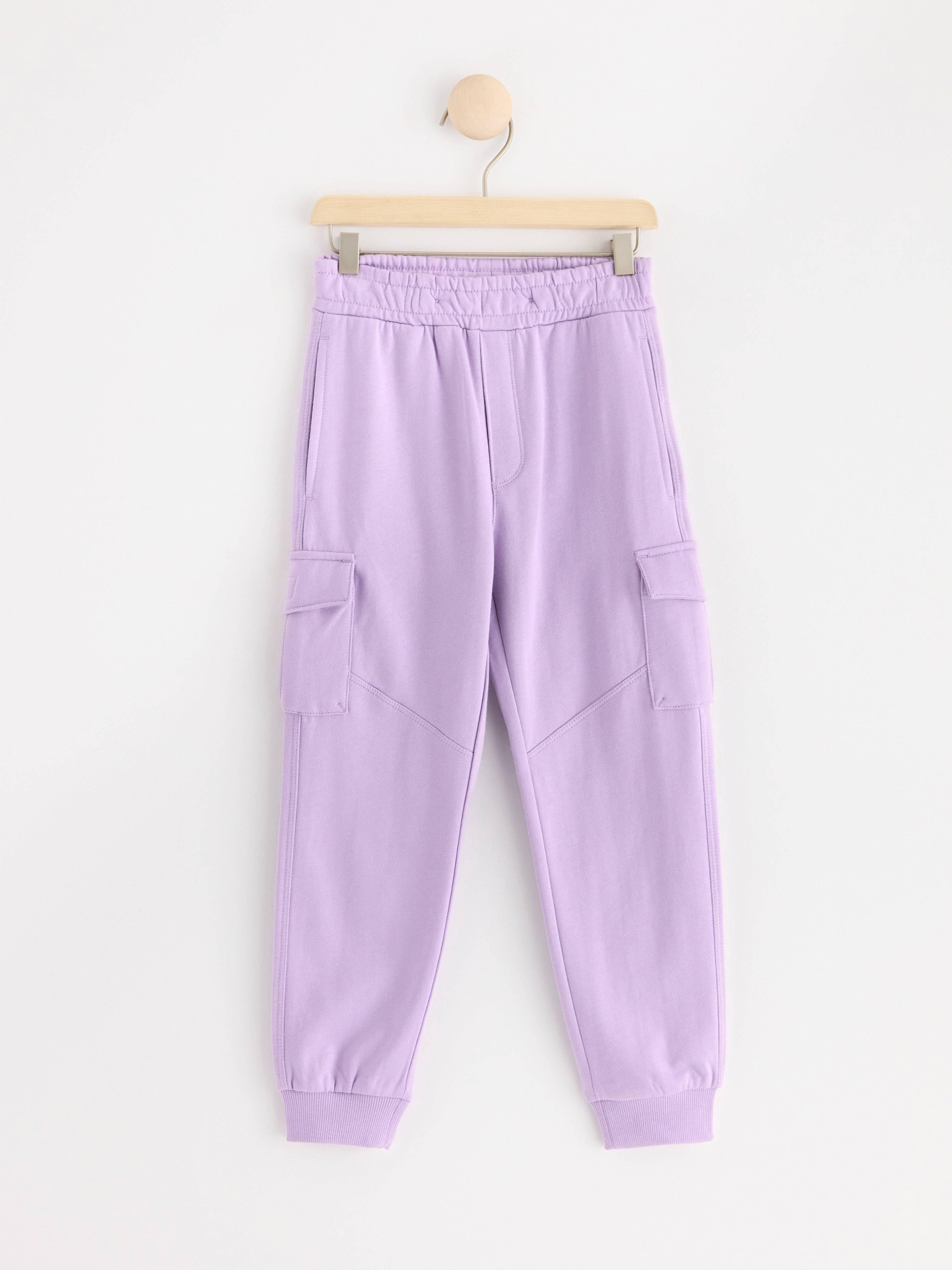 Cargo joggers Light Lilac
