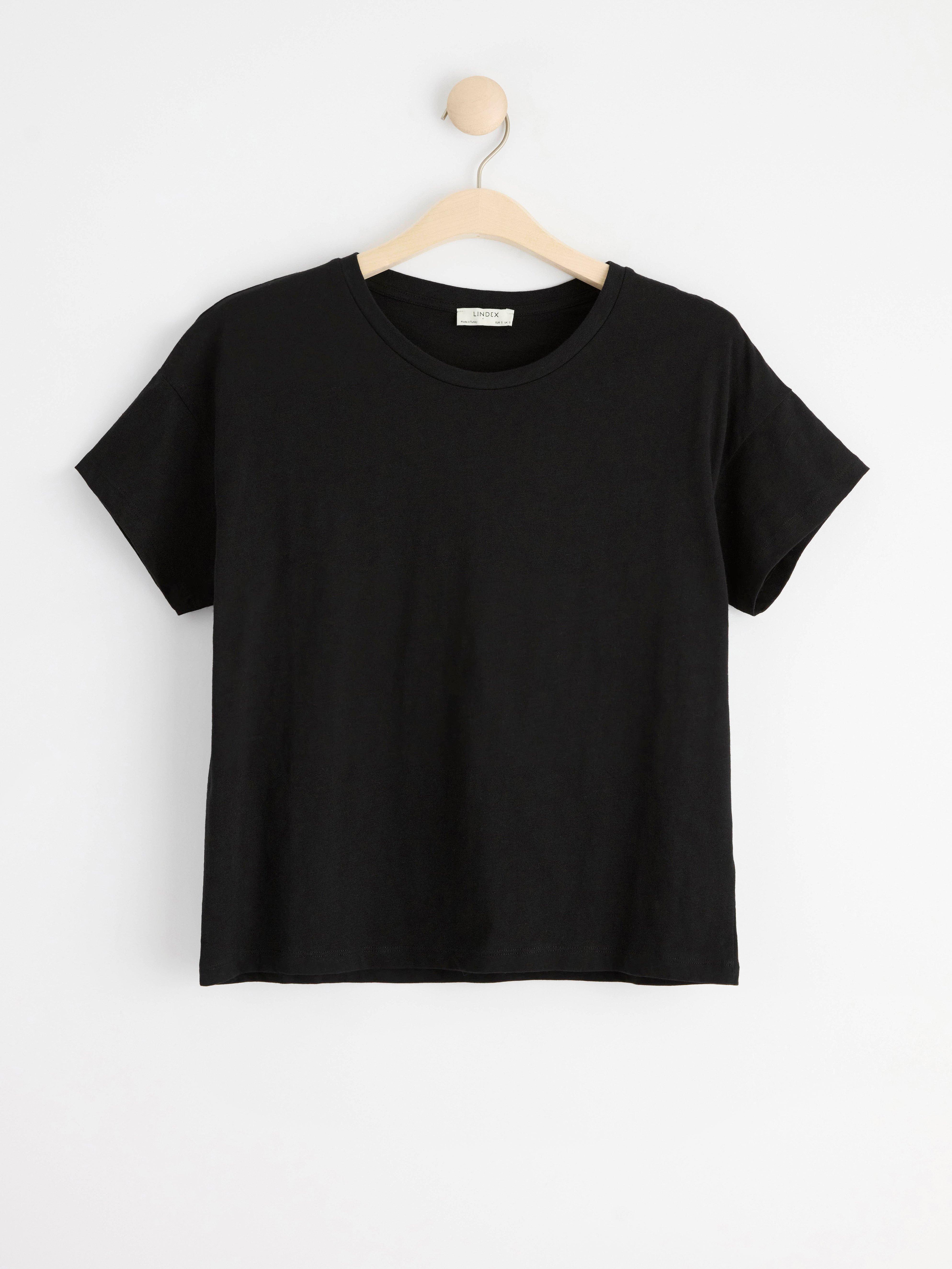 Cotton t-shirt Black