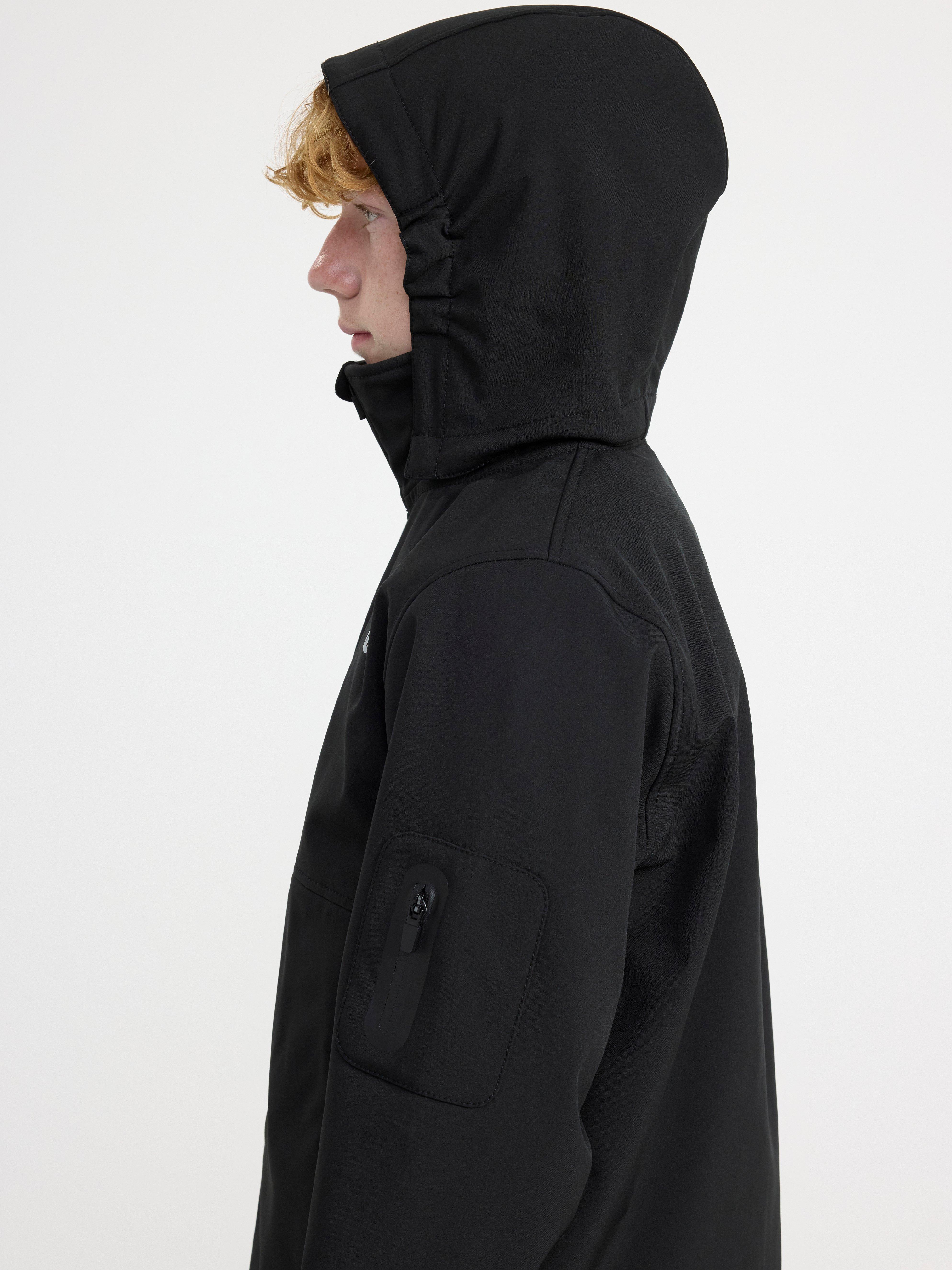 Waterproof softshell jacket Black