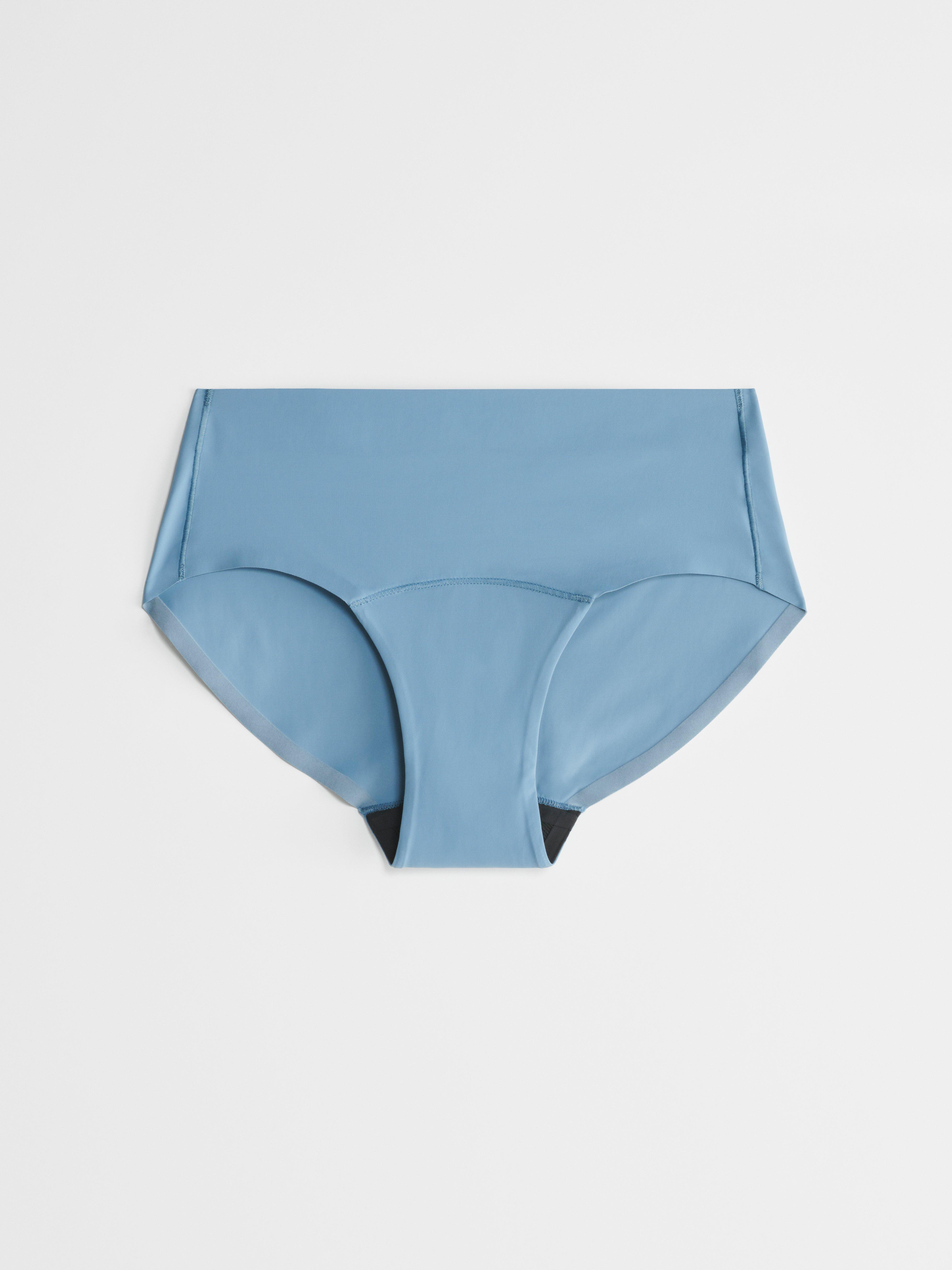 Engineered Hiphugger Period Proof – Period Panty Medium Absorbency Light Dusty Blue