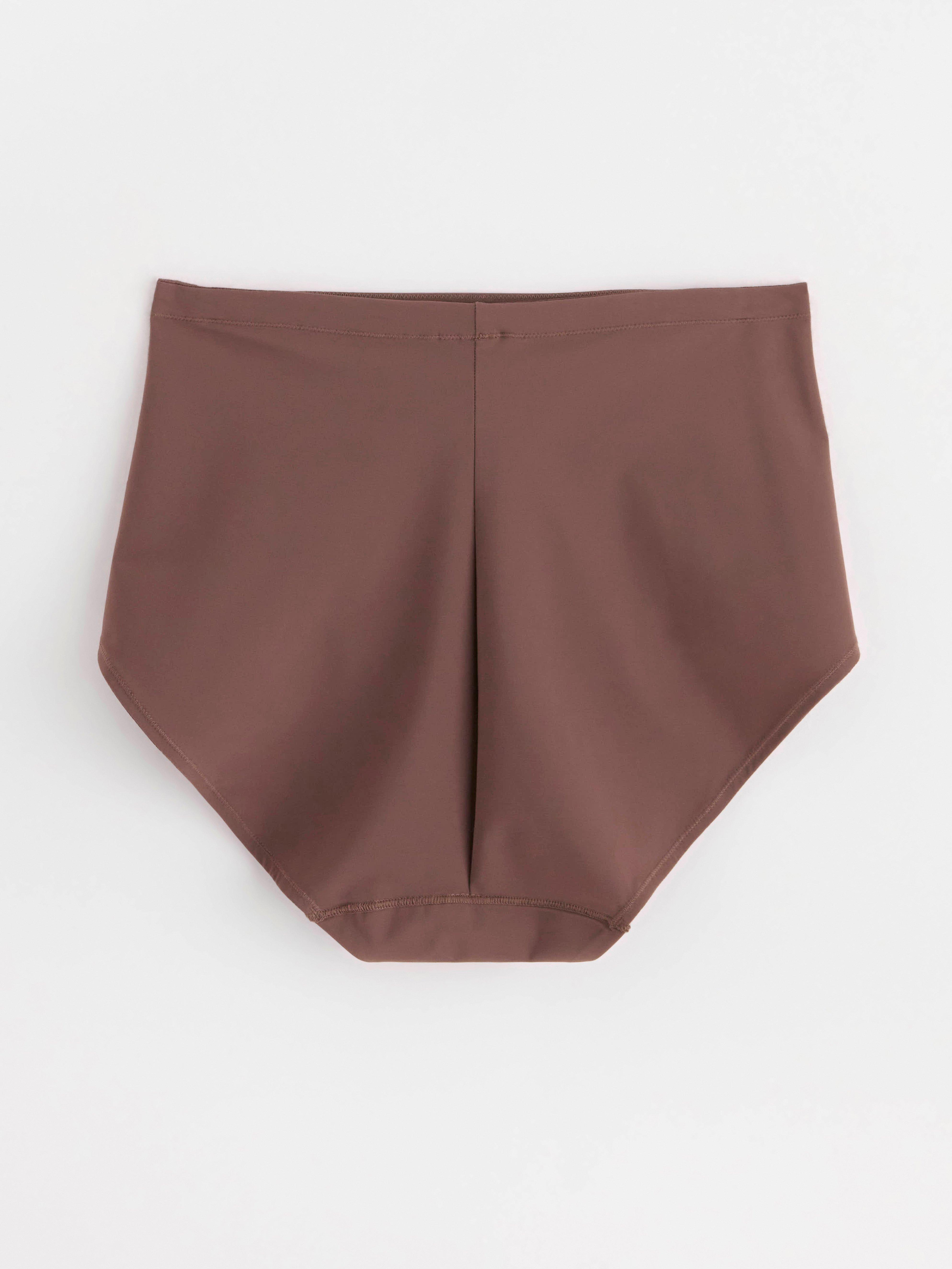 Medium support shaping briefs Dark Dusty Brown