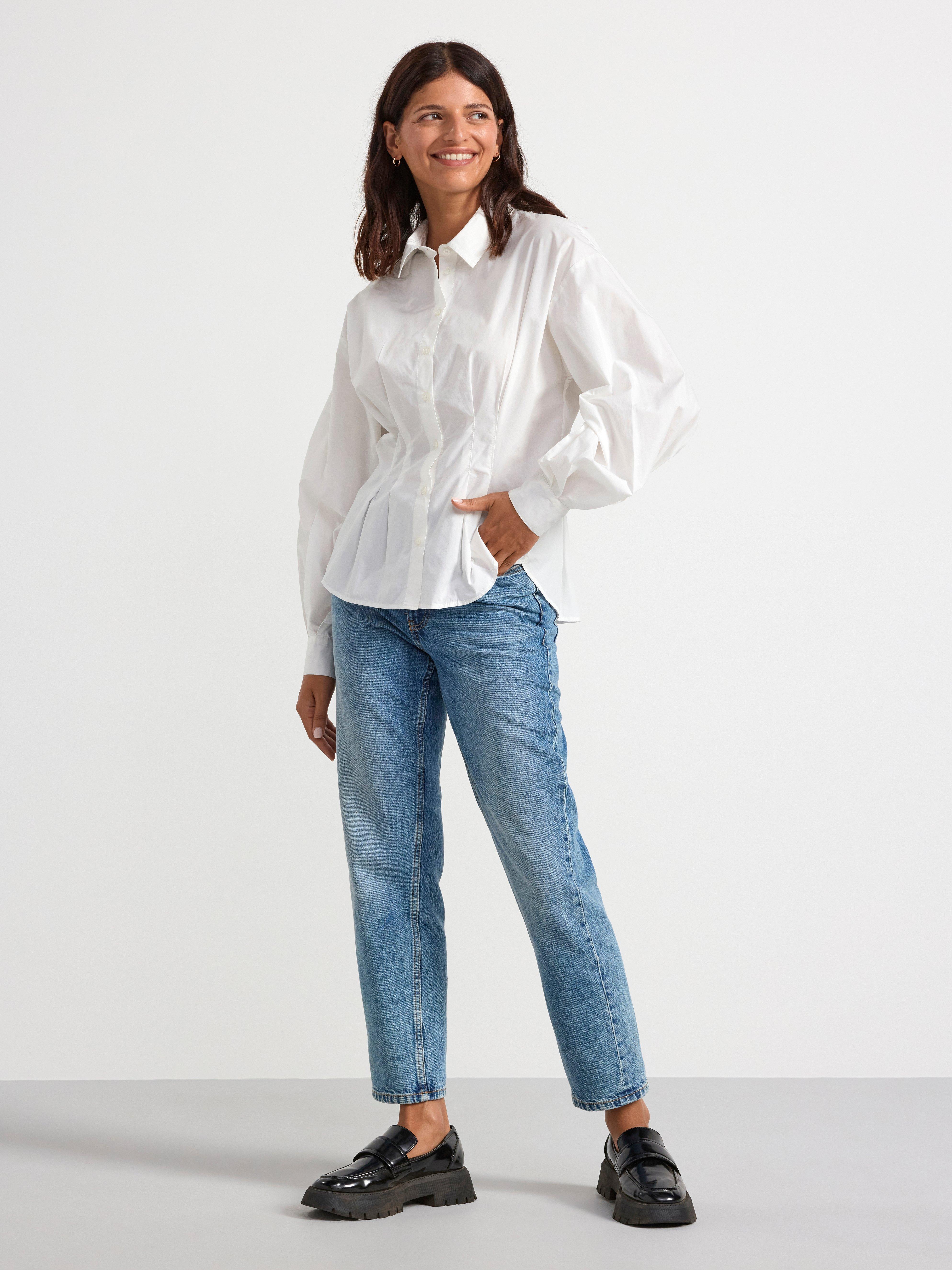 Shirt in cotton White