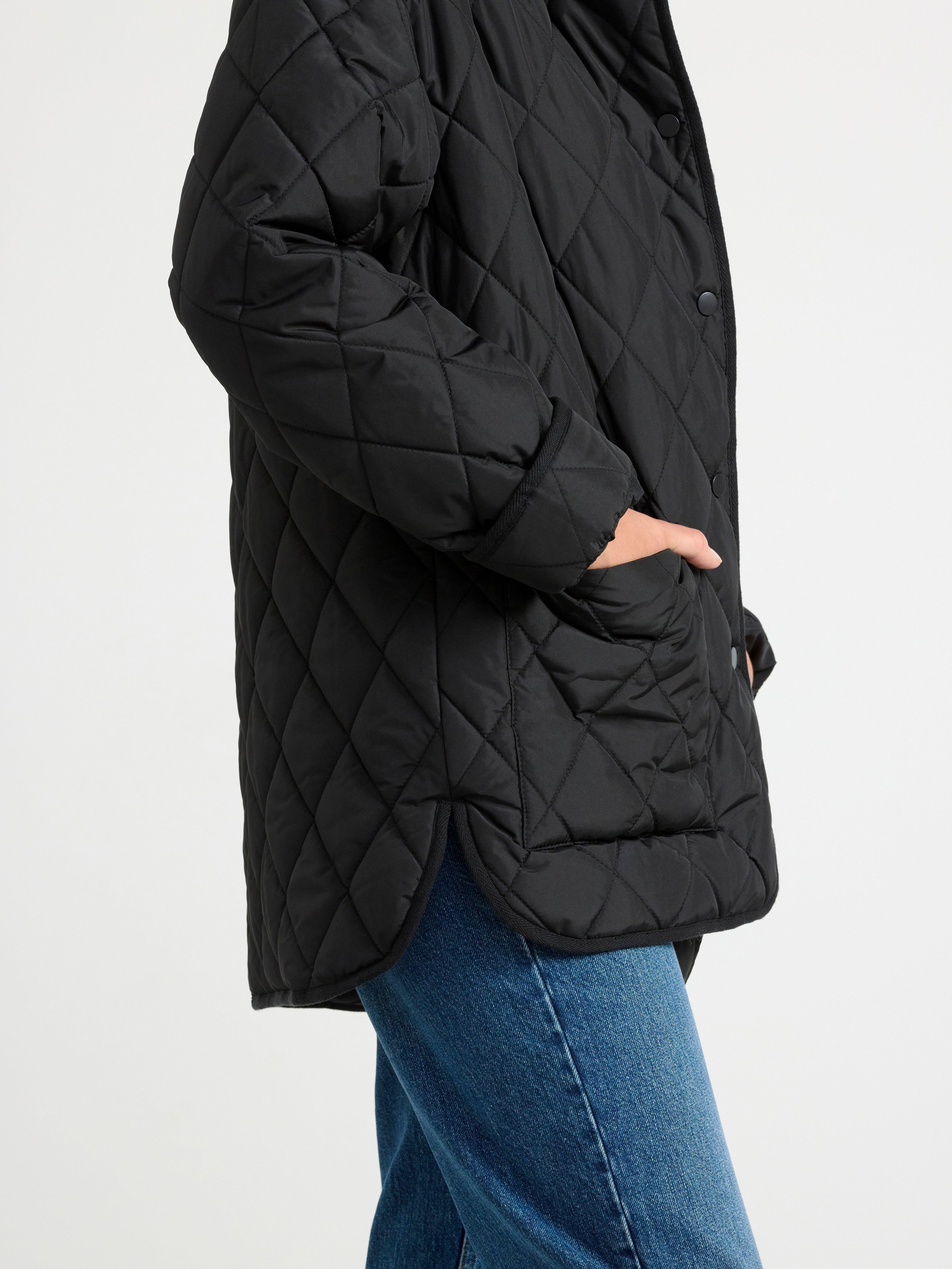 Quilted jacket Black