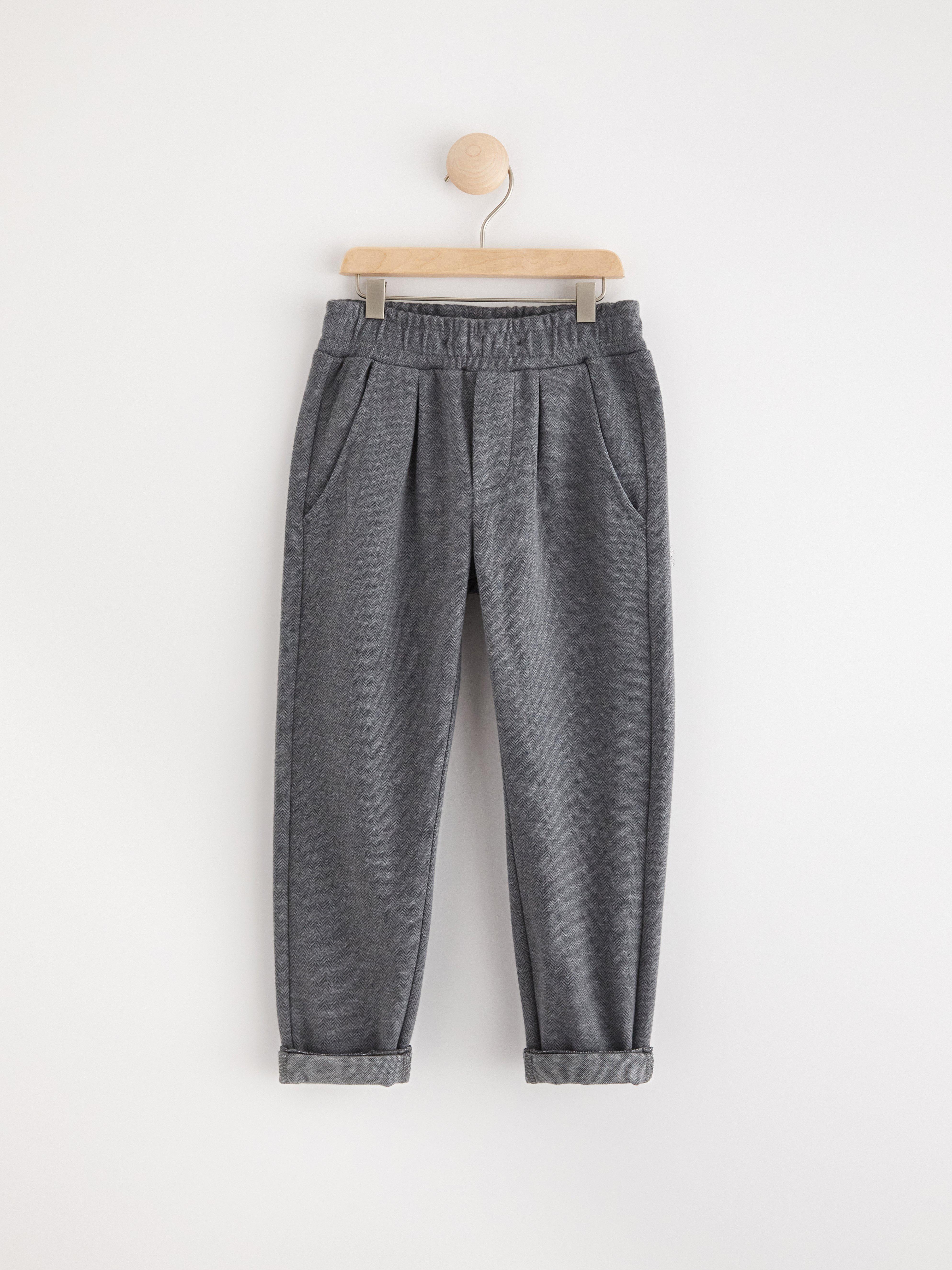 Trousers in jersey Offblack