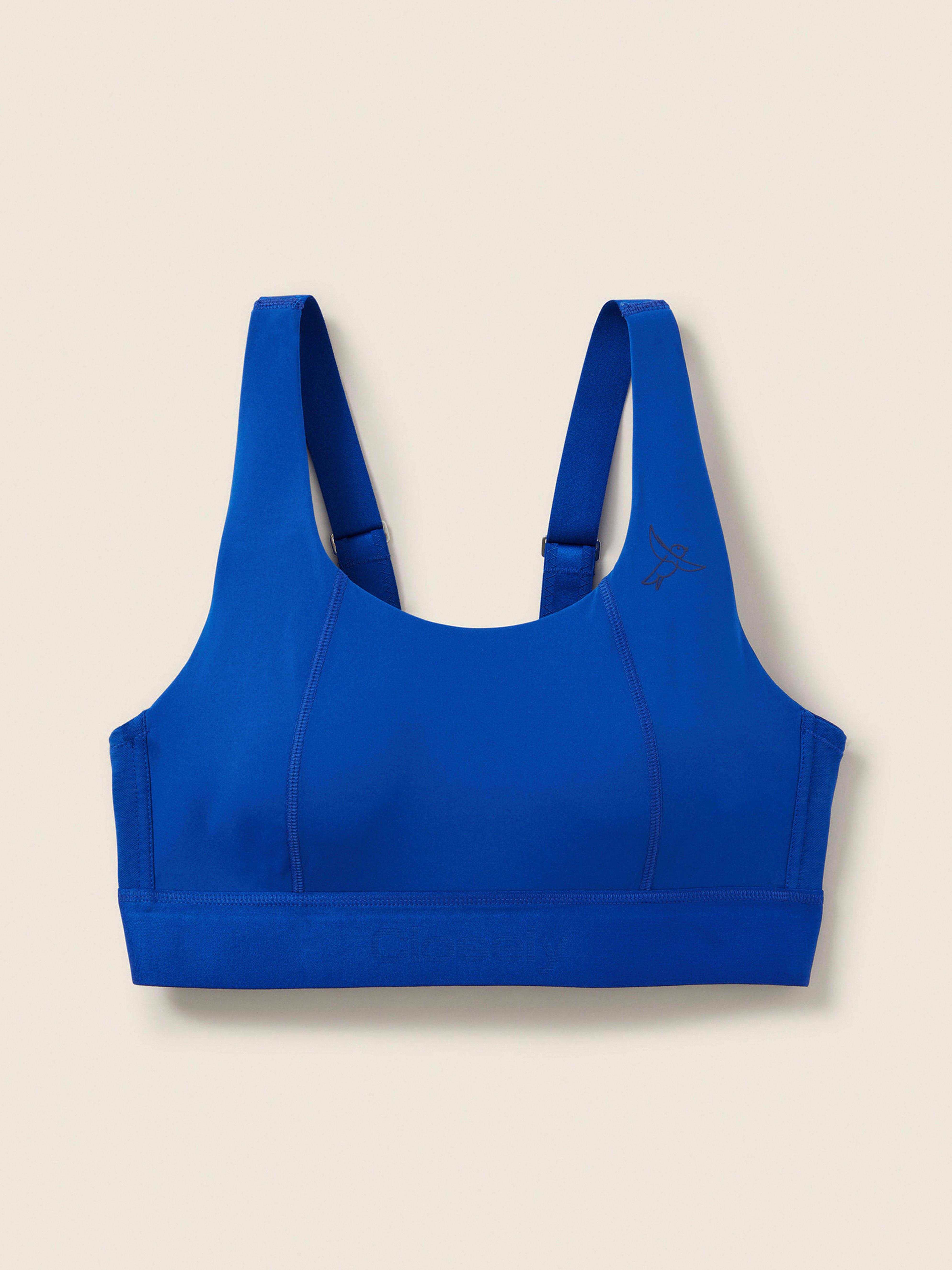 Closely - The High Support Sports Bra Blue