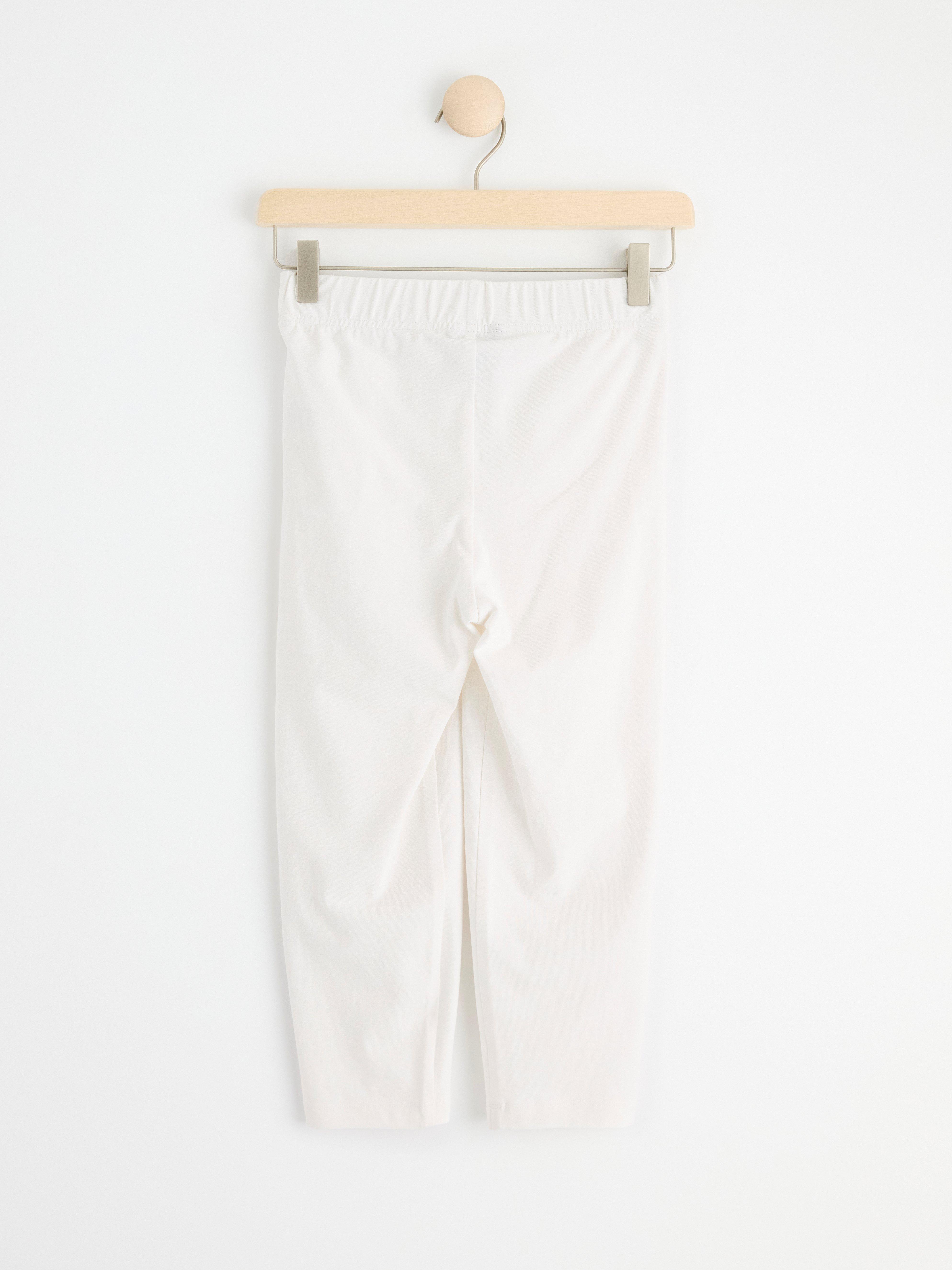 Capri leggings White