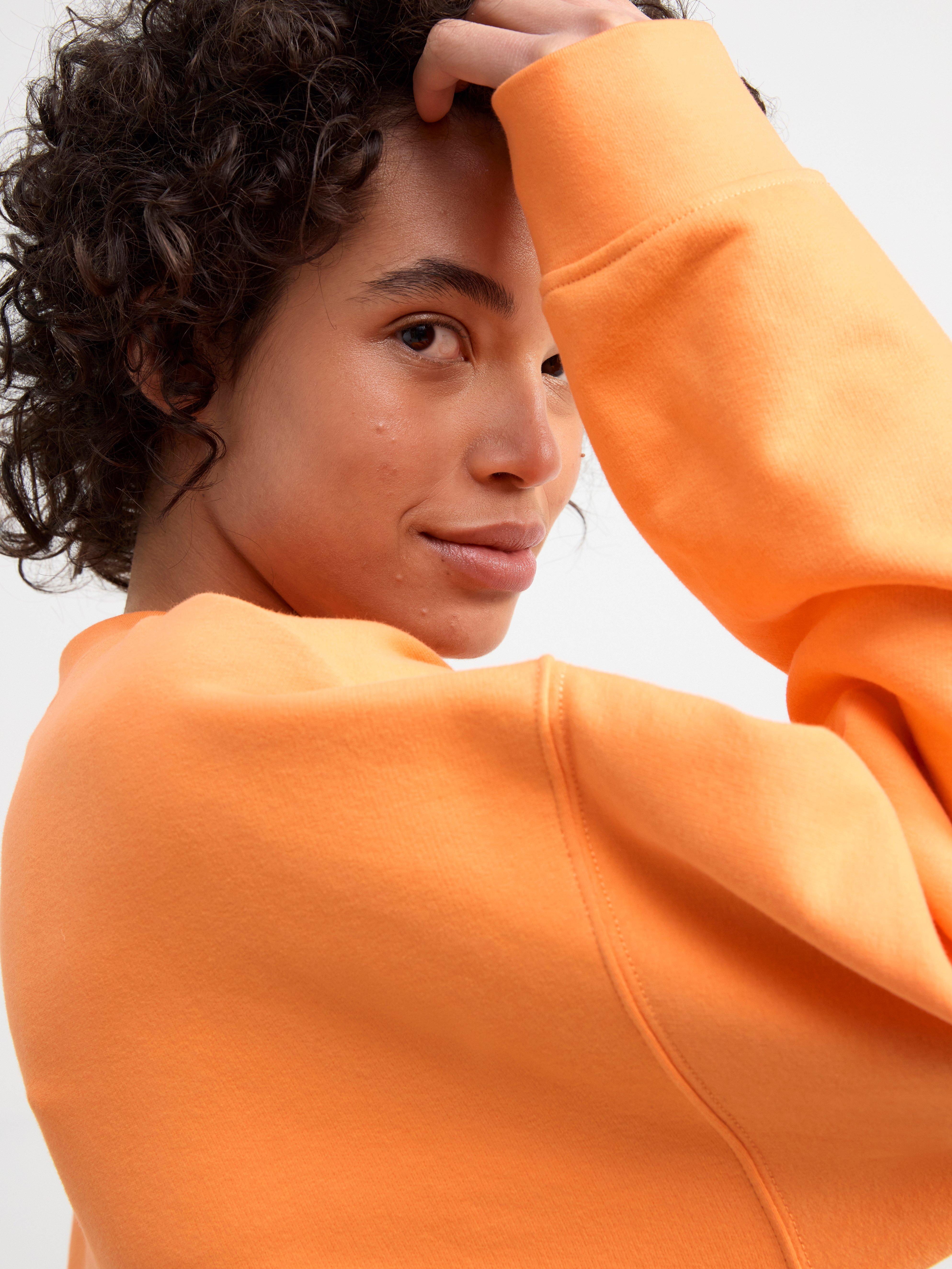 Oversize sweatshirt Light Orange
