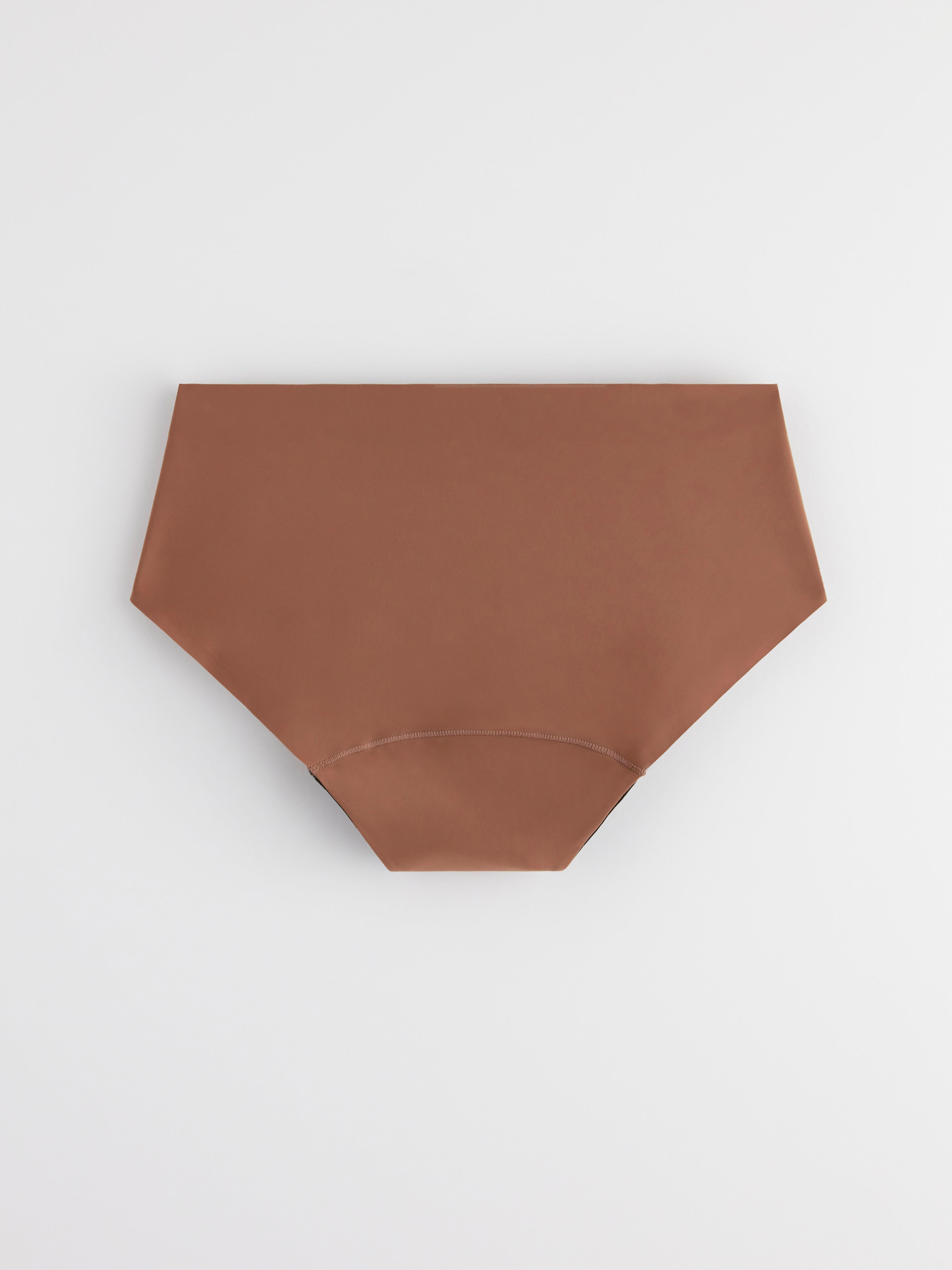 Engineered Hiphugger Period Proof – Period Panty High Absorbency Light dusty brown