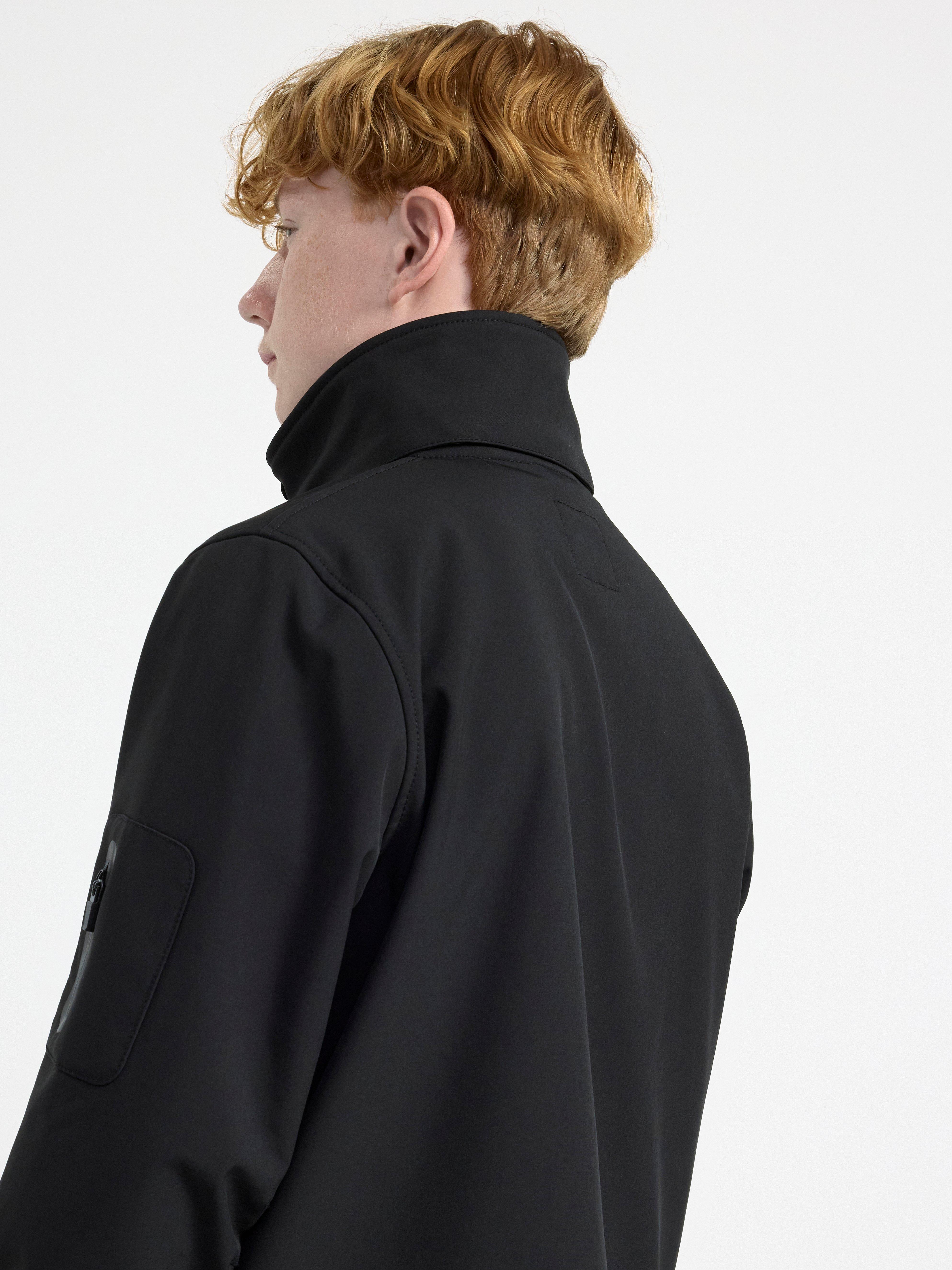 Waterproof softshell jacket Black