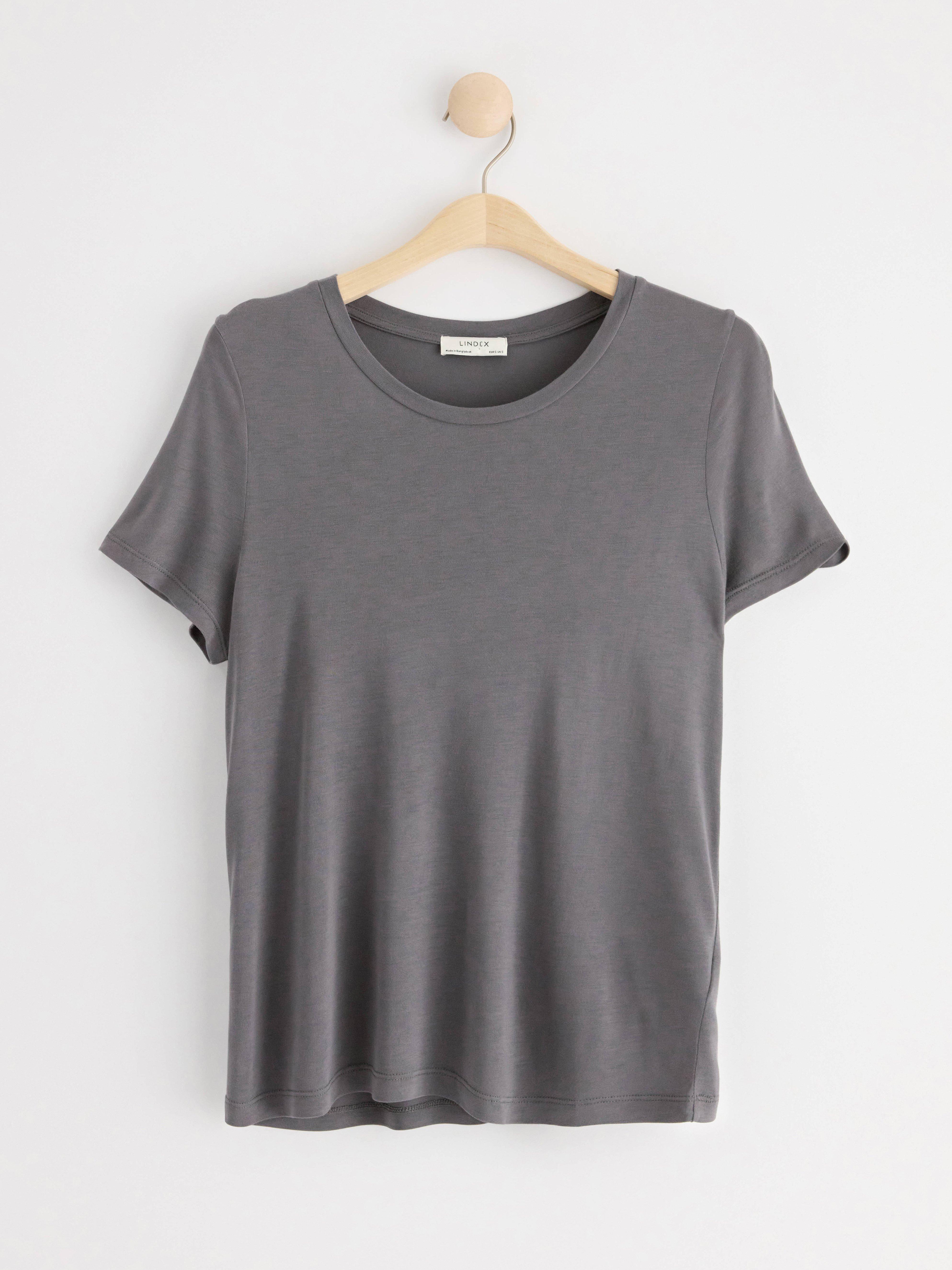 Short sleeve top Dark Grey