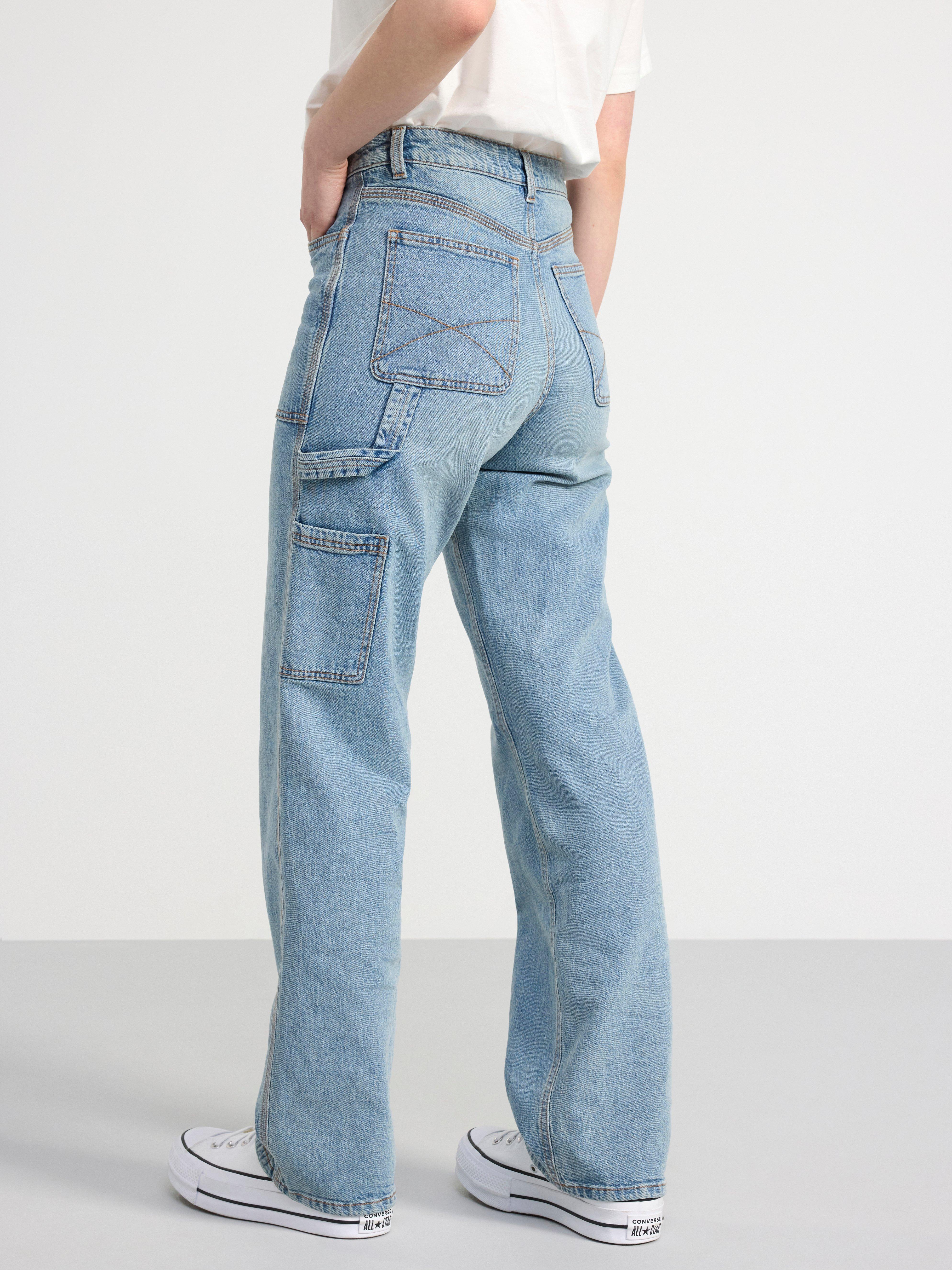 VANJA Wide high waist jeans Denim