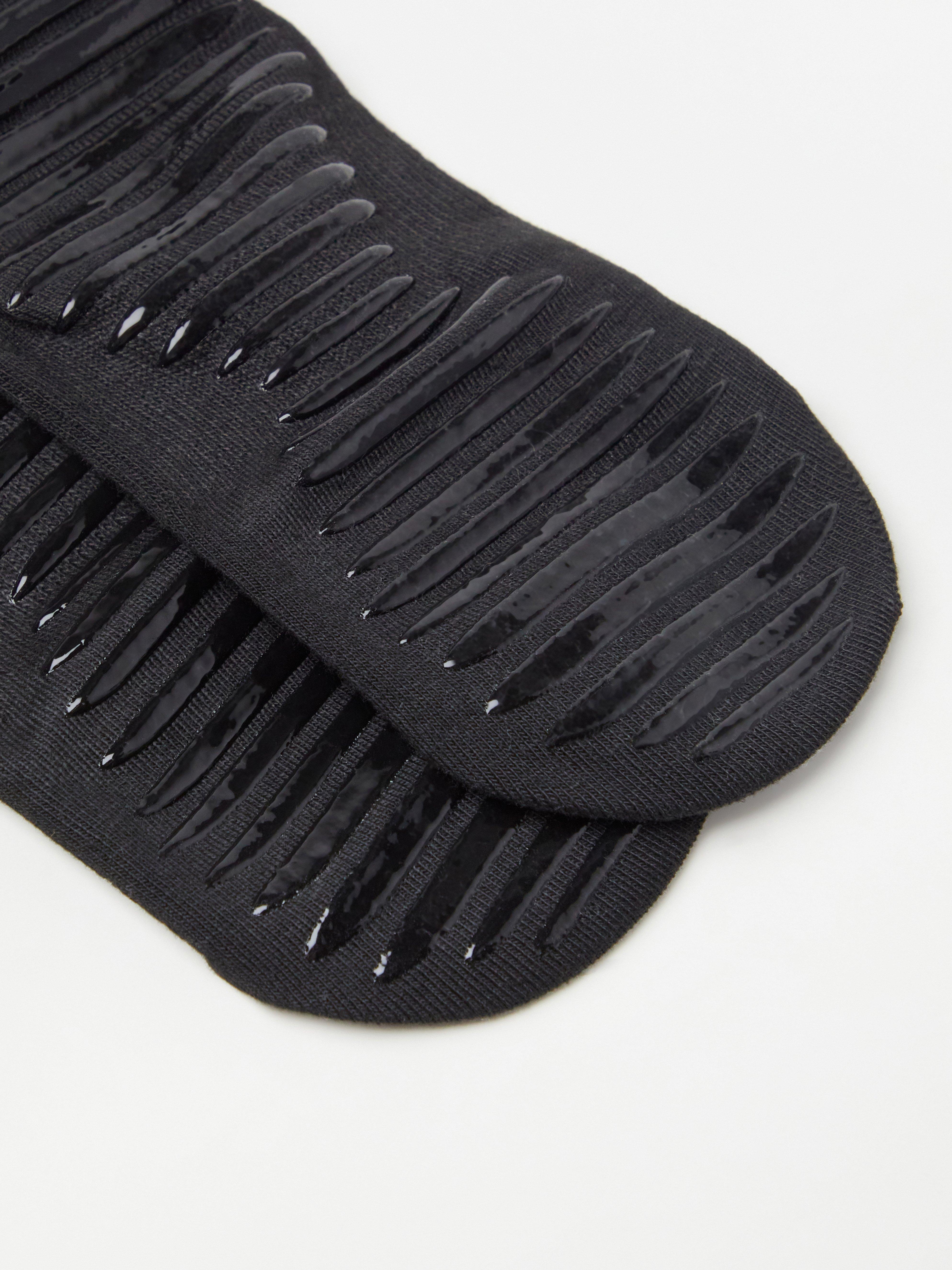 Sports socks with antislip Black