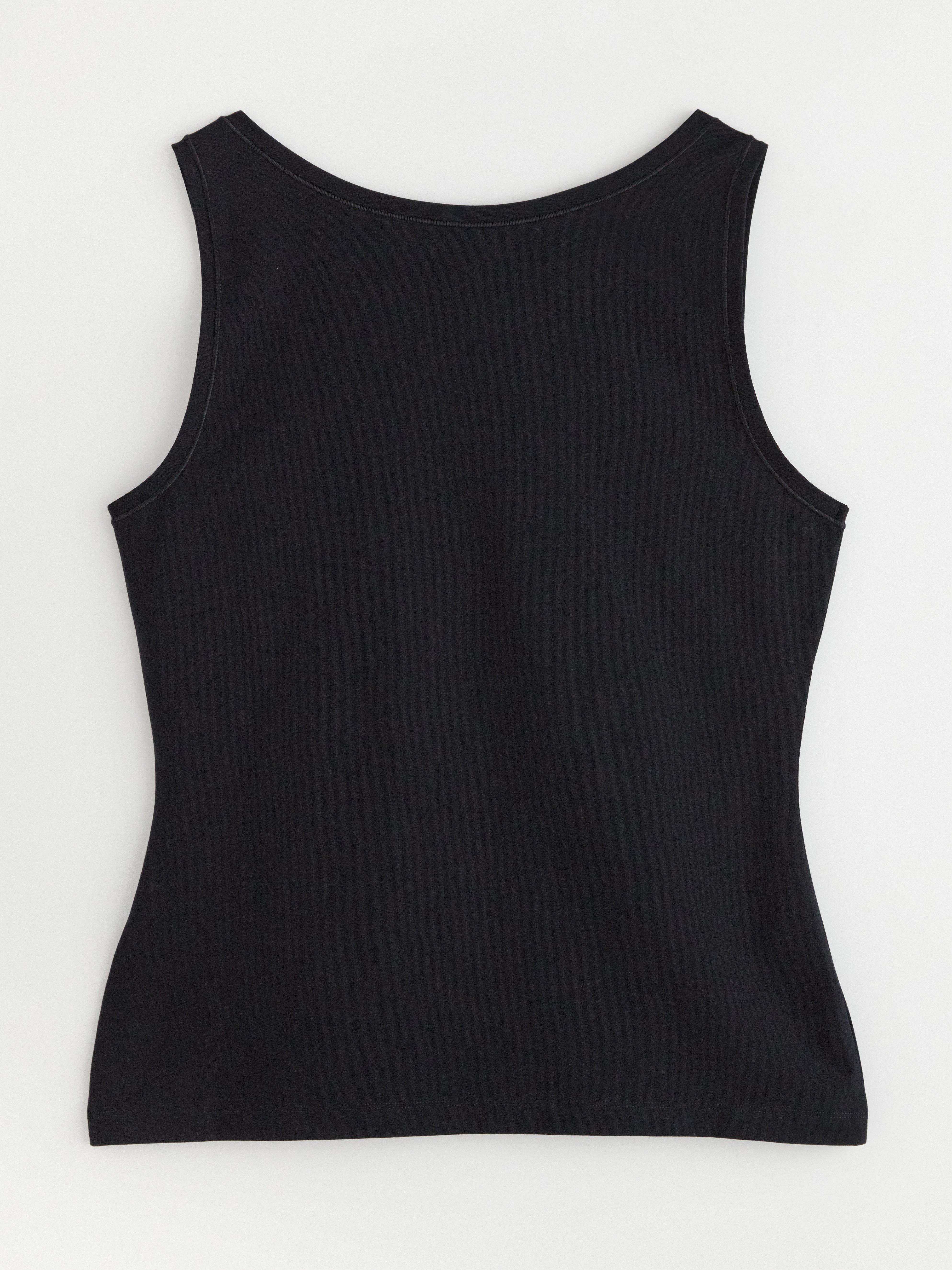 Female Engineering - Pima Cotton Tank Top Black