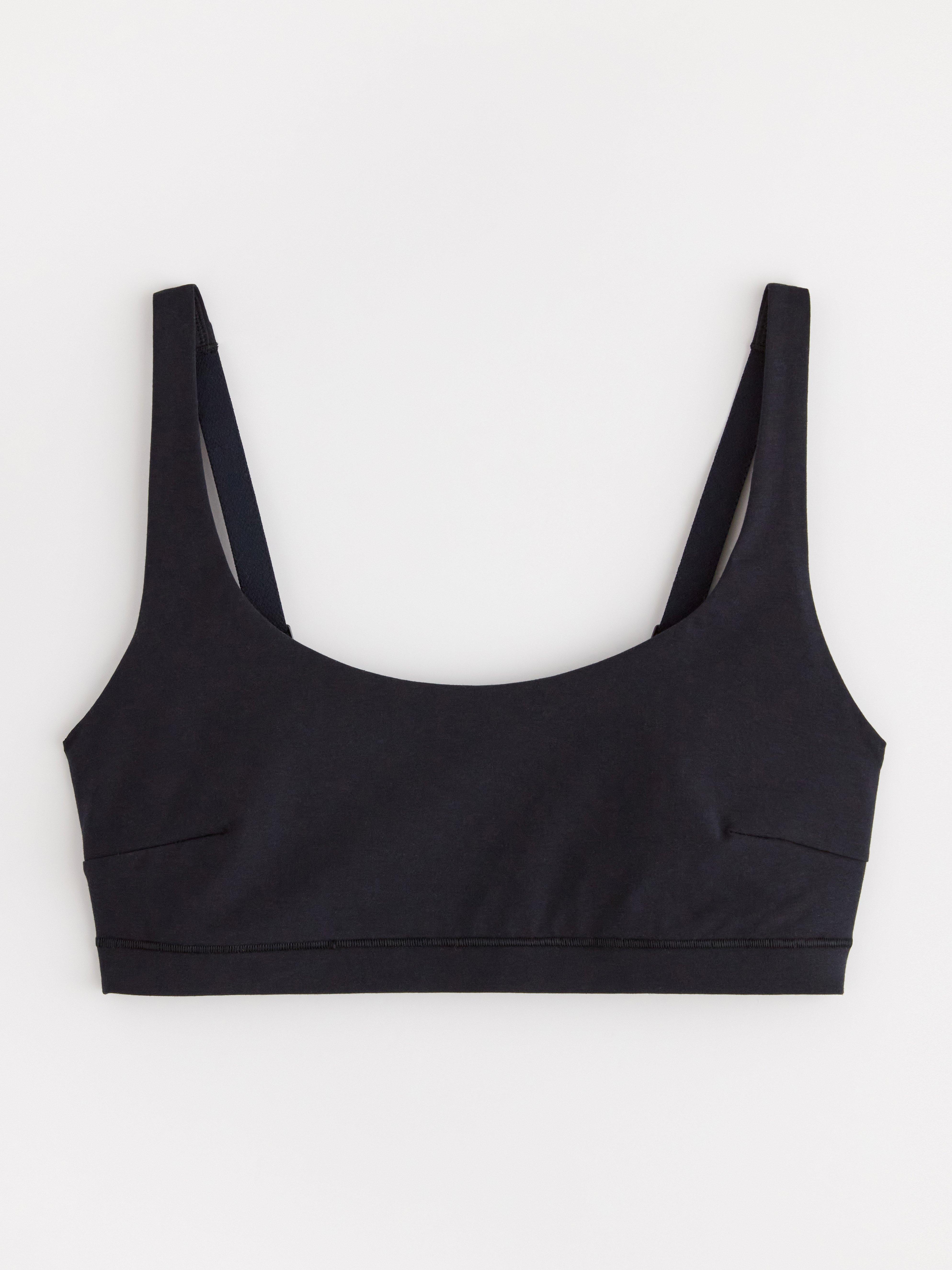 Female Engineering - Pima Cotton Bralette Black
