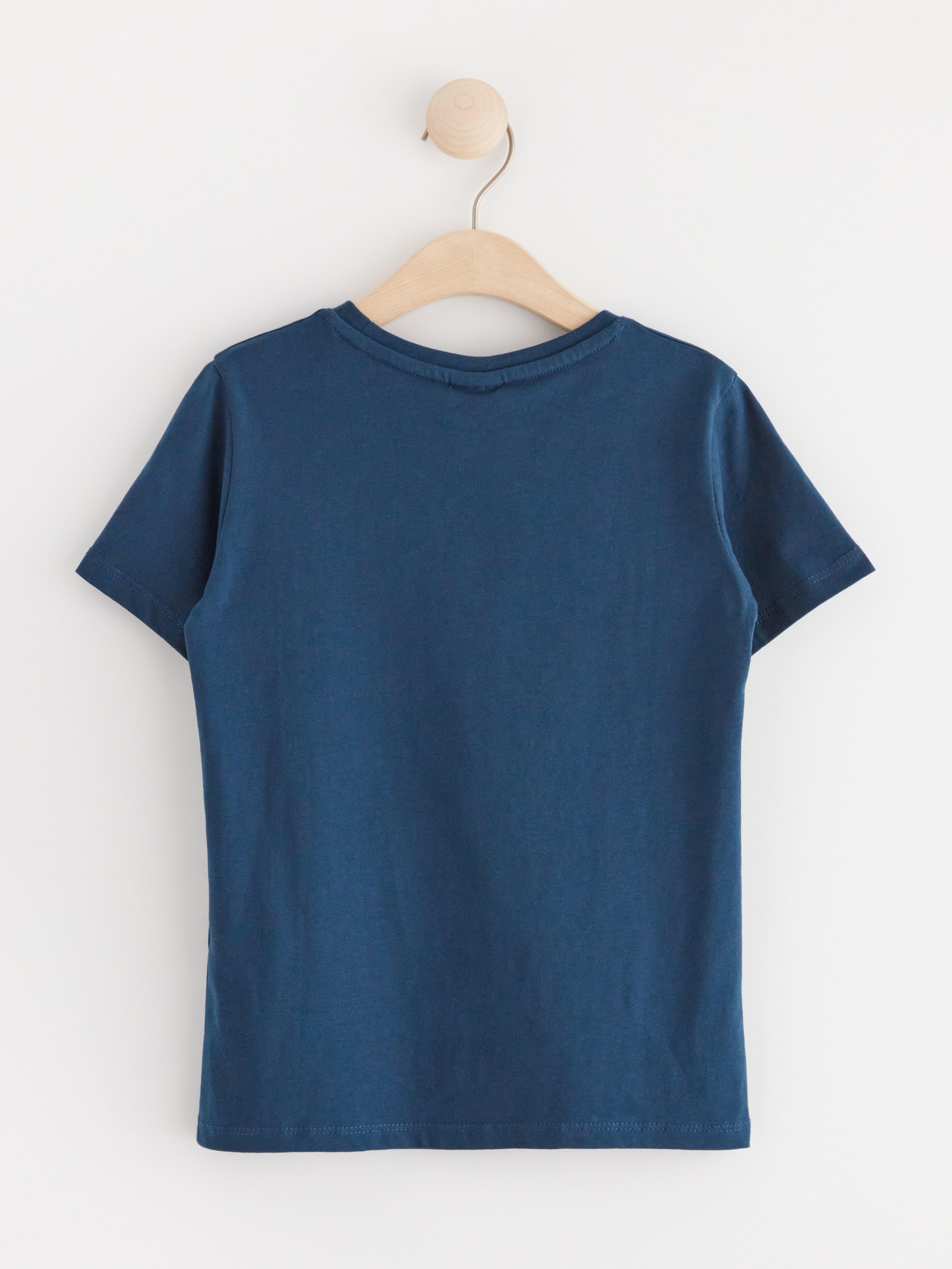 Emoji T-shirt Dk Dusty Blue