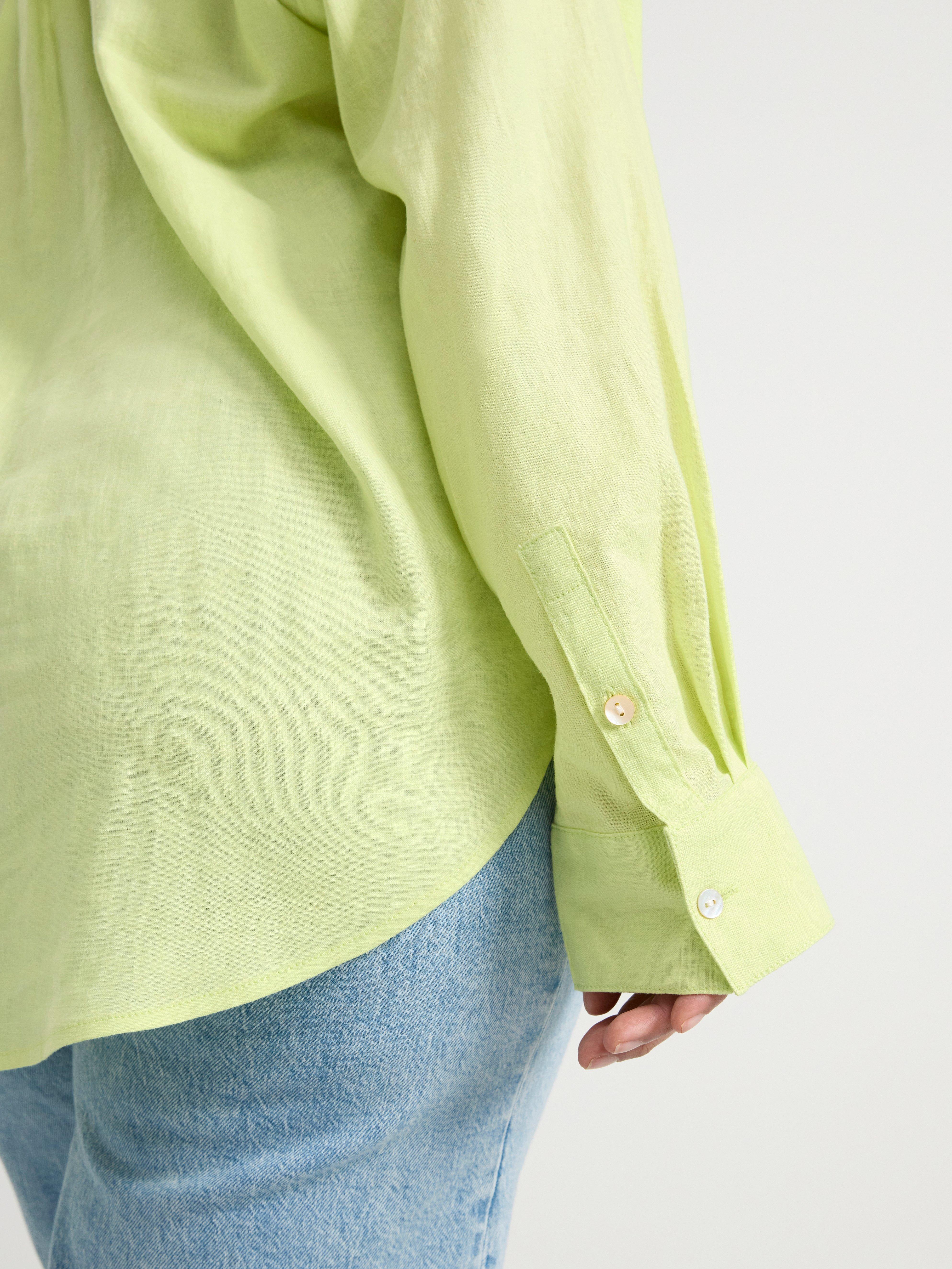 Linen shirt Light Green