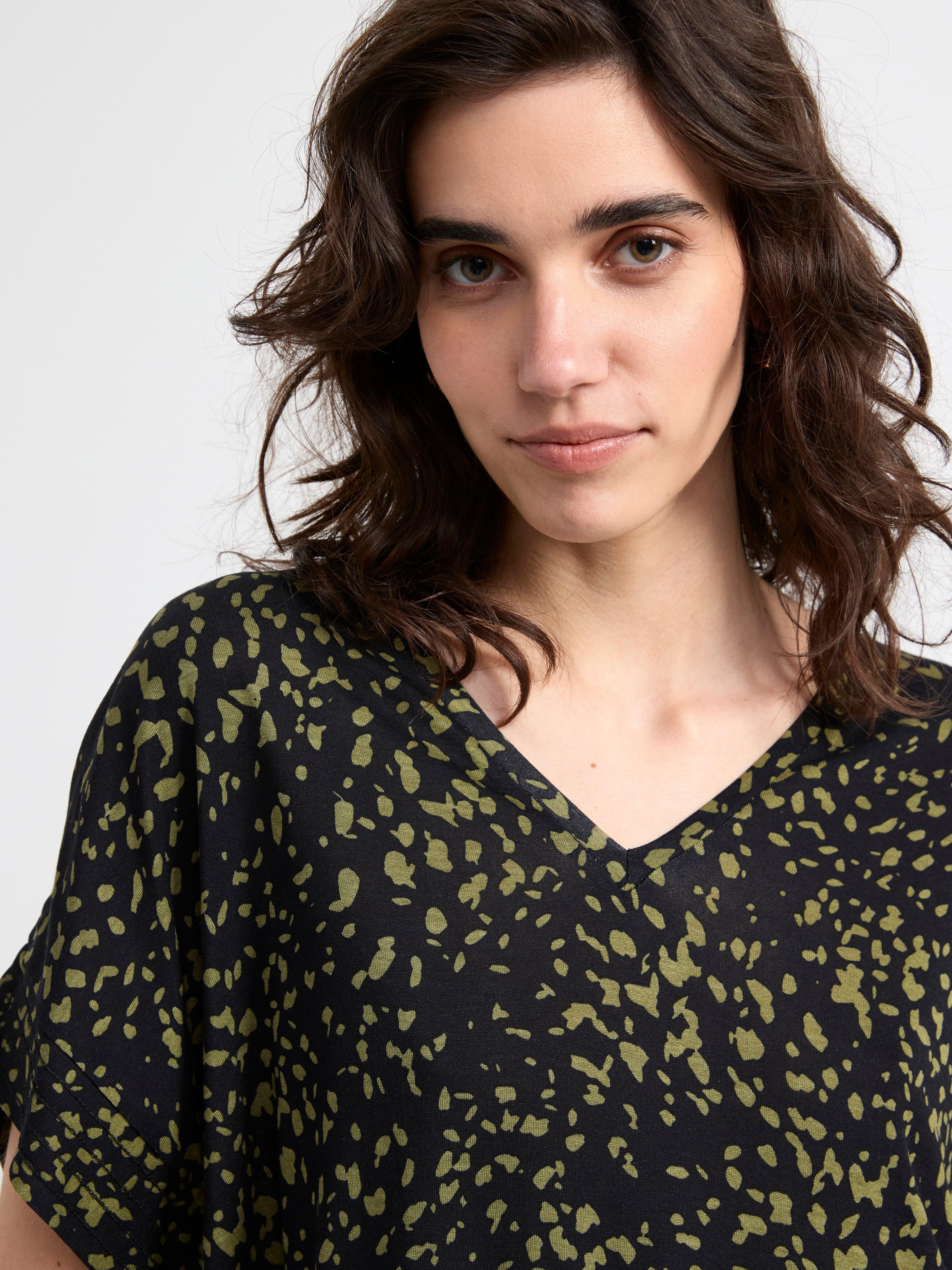 Short sleeve top Black