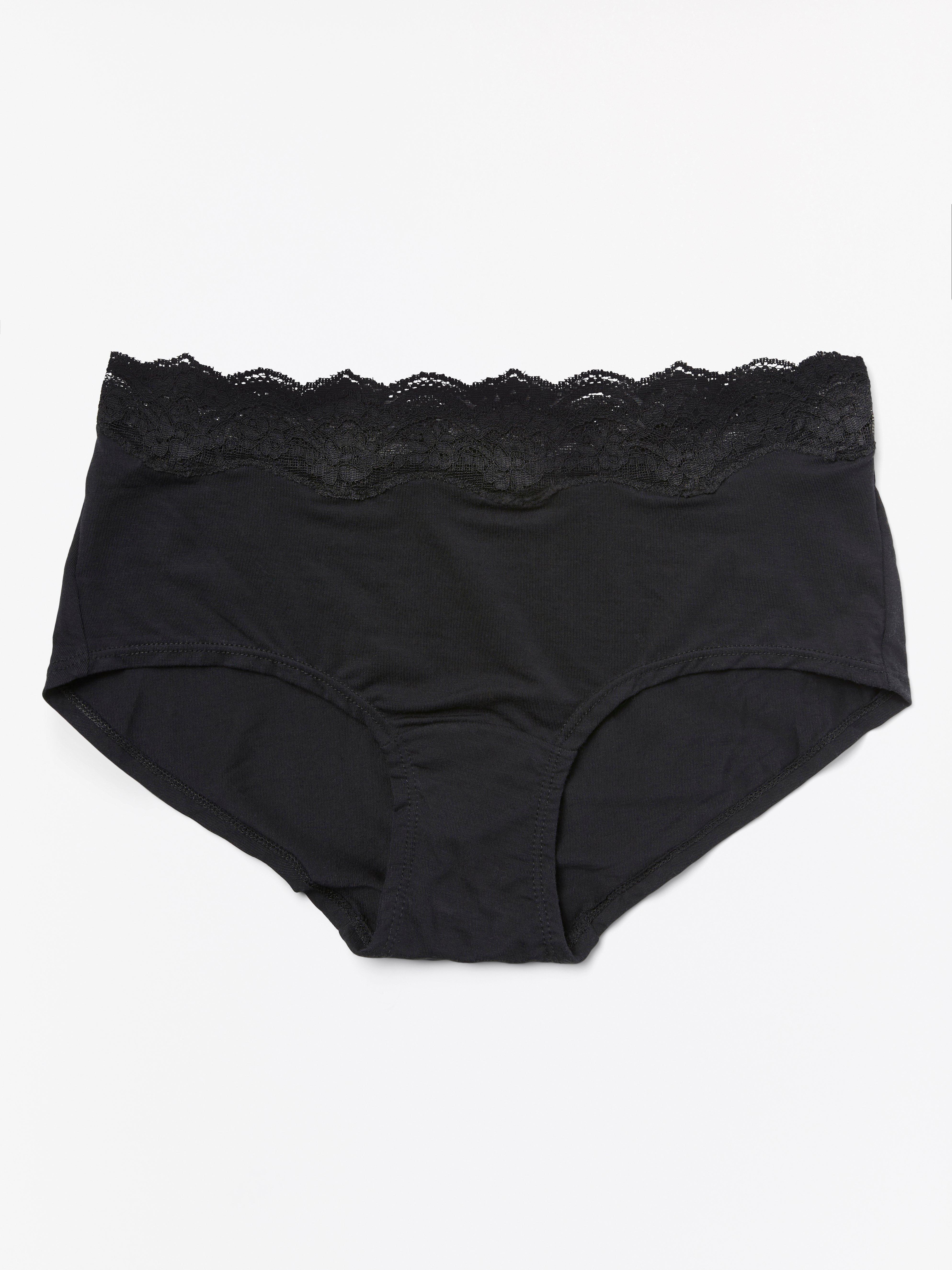 Regular waist brief Black
