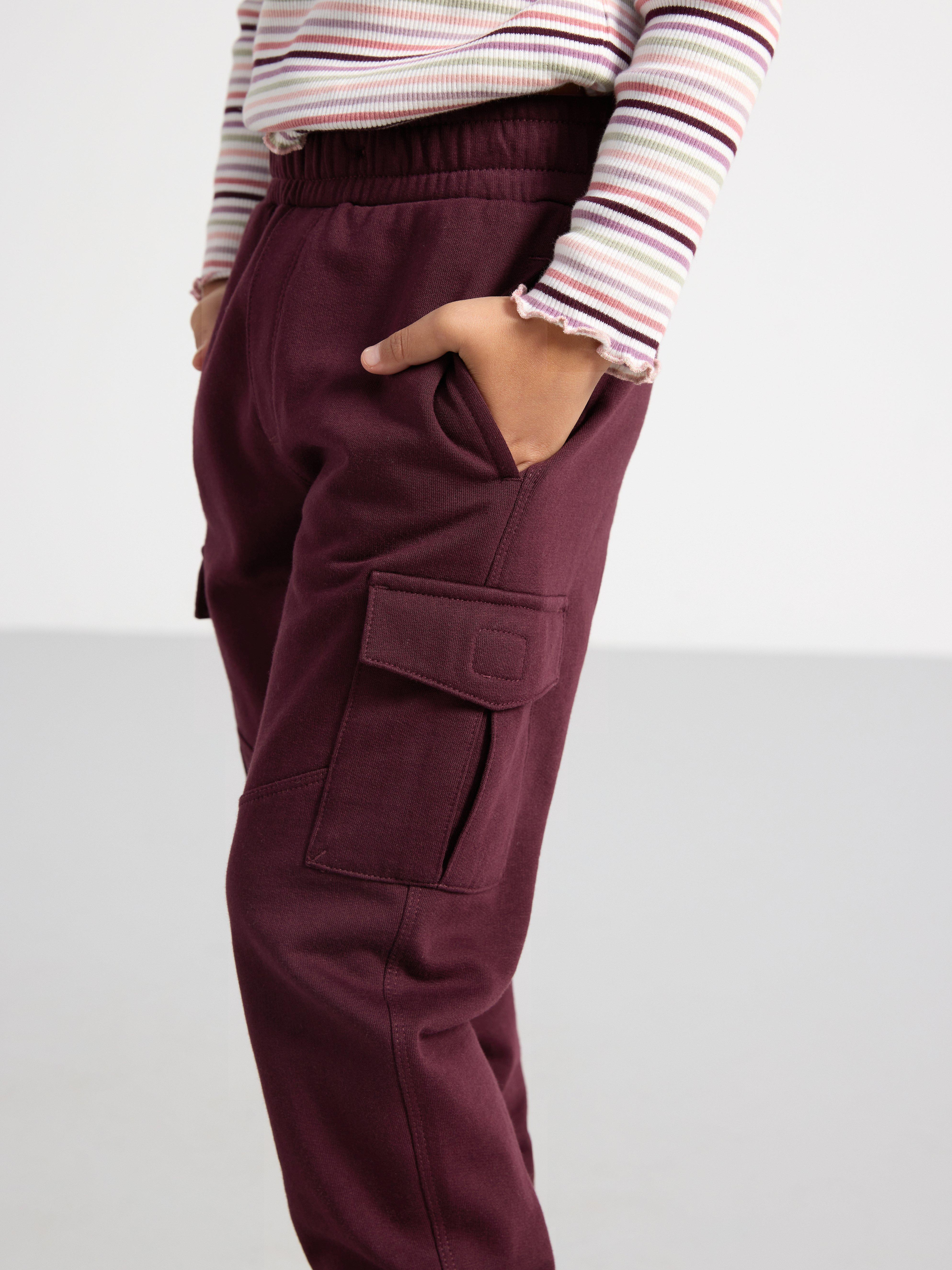 Cargo joggers Dark Lilac