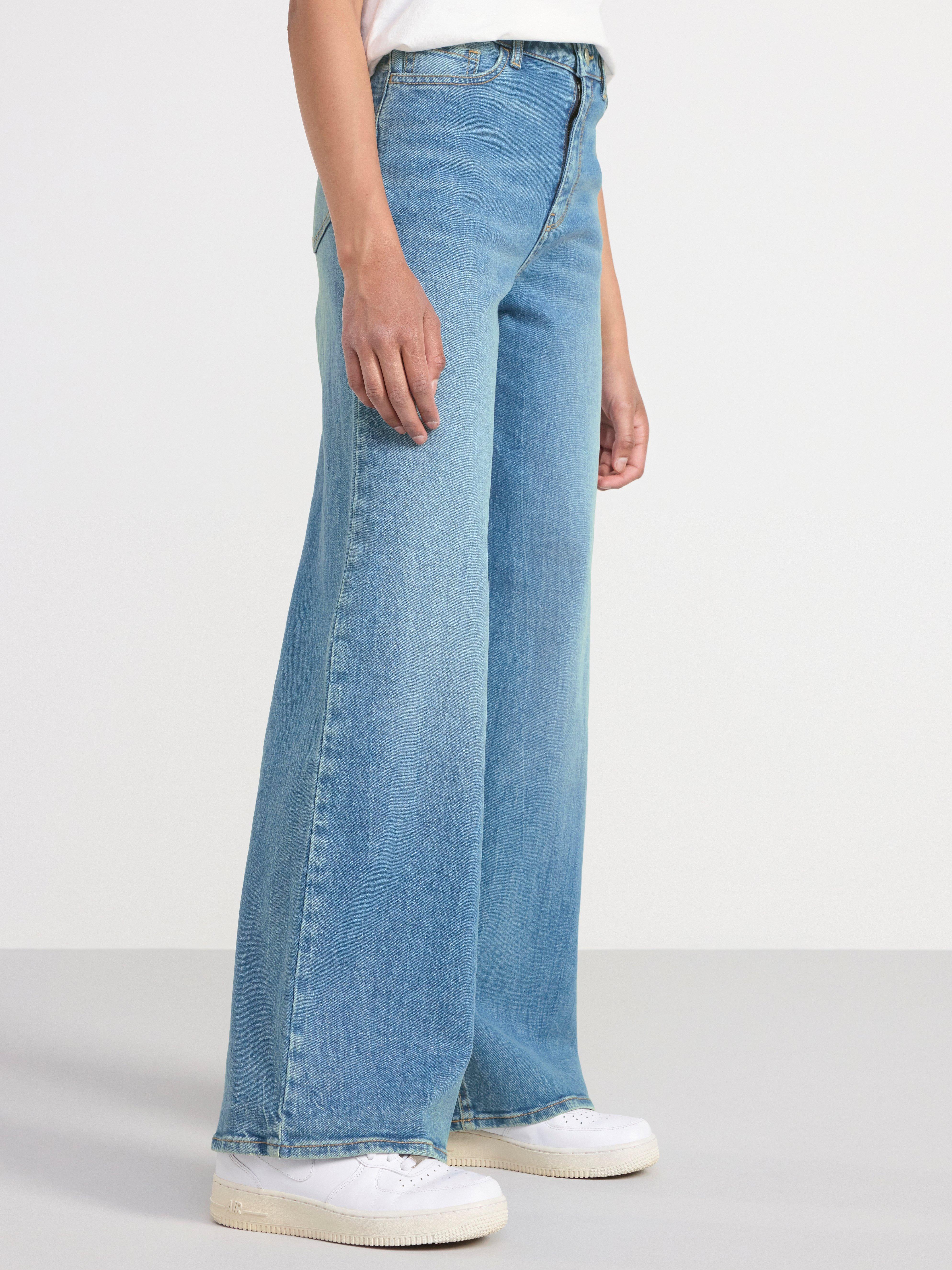 Viola Extra wide Jeans Denim