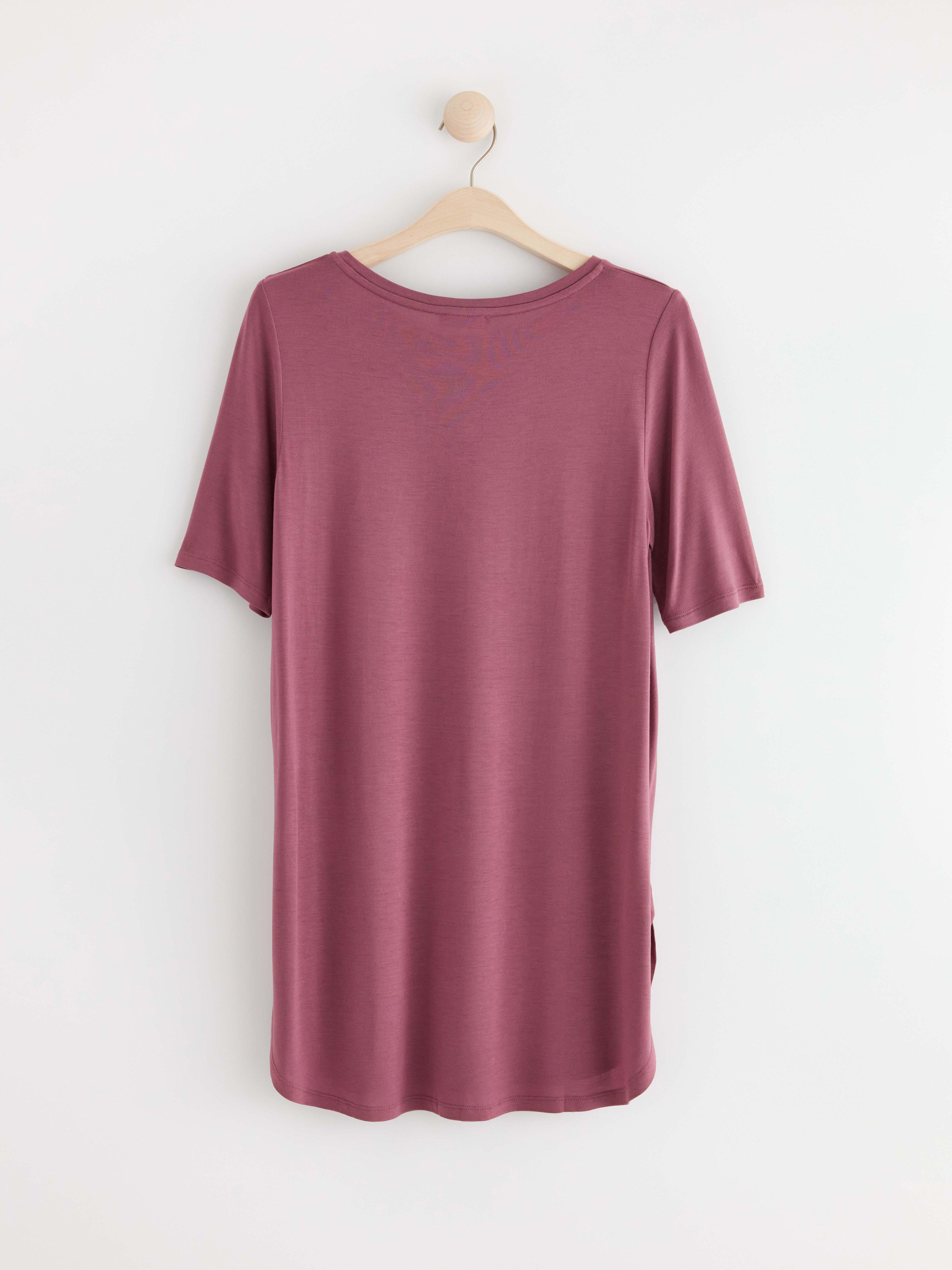 Long T-shirt red