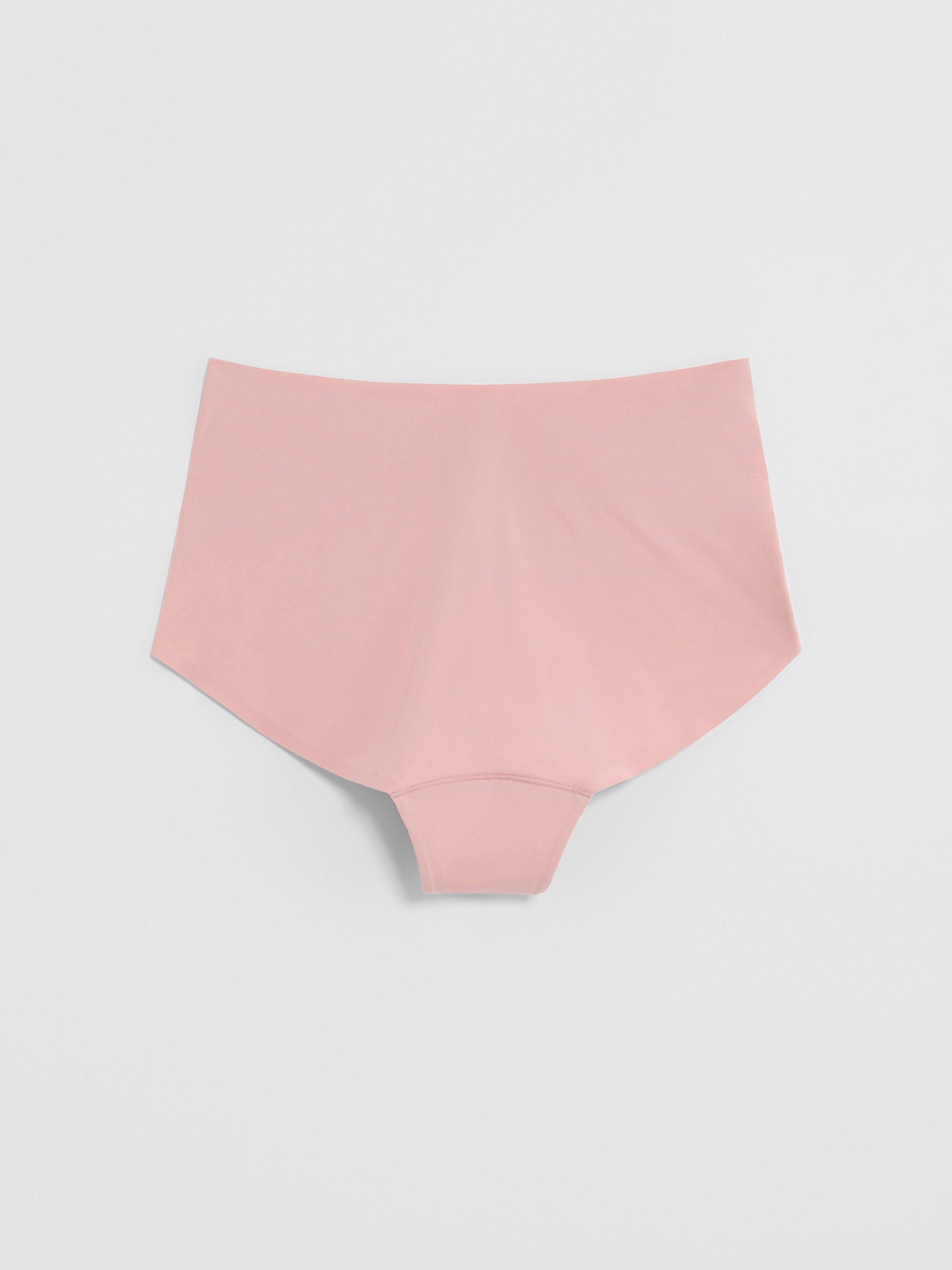 Engineered Maternity High Waist Leak Proof – Maternity underwear Medium Absorbency Dusty Pink
