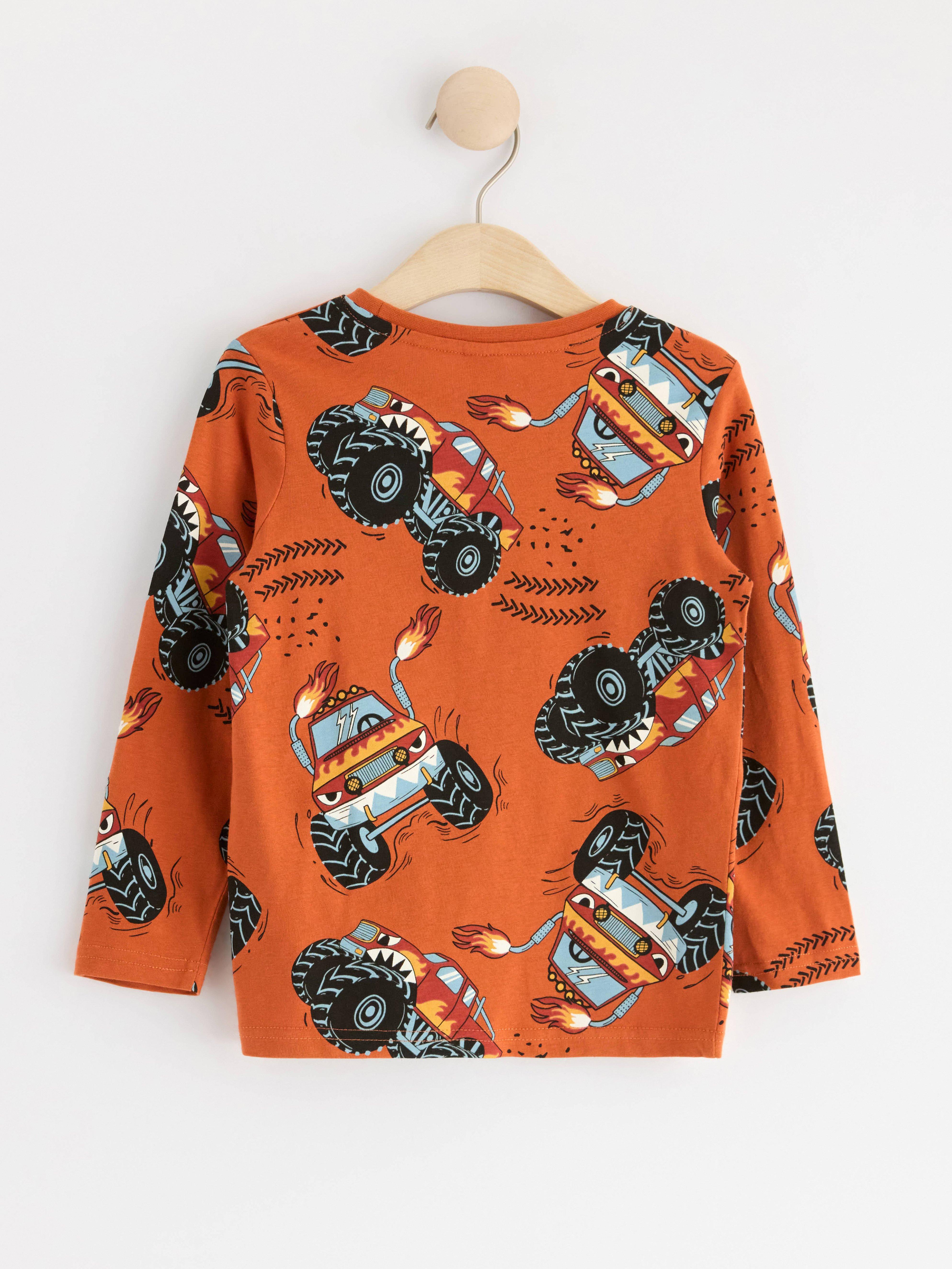 Top with monstertrucks Dusty Orange