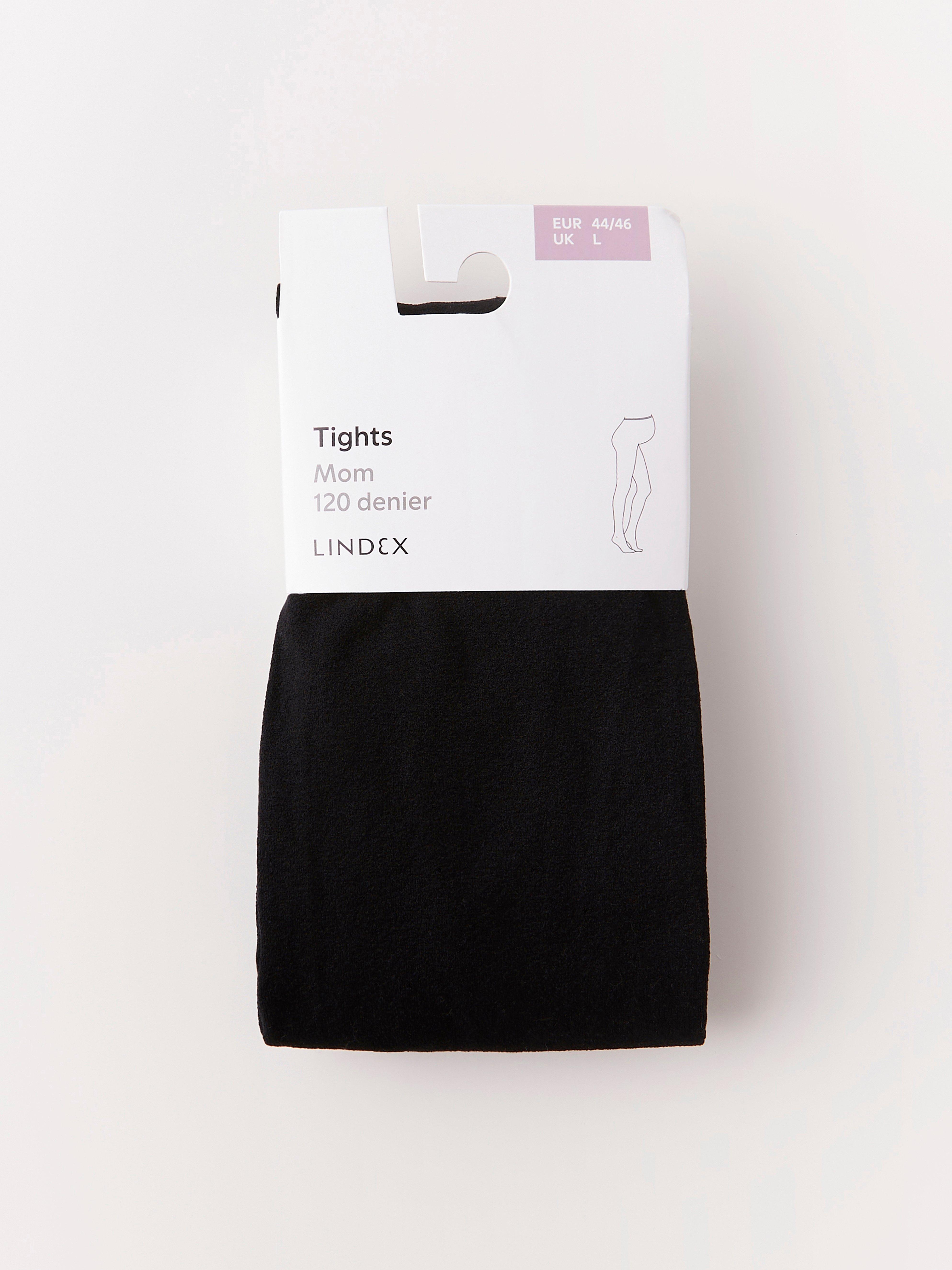 MOM Semi shine 120 denier tights Black