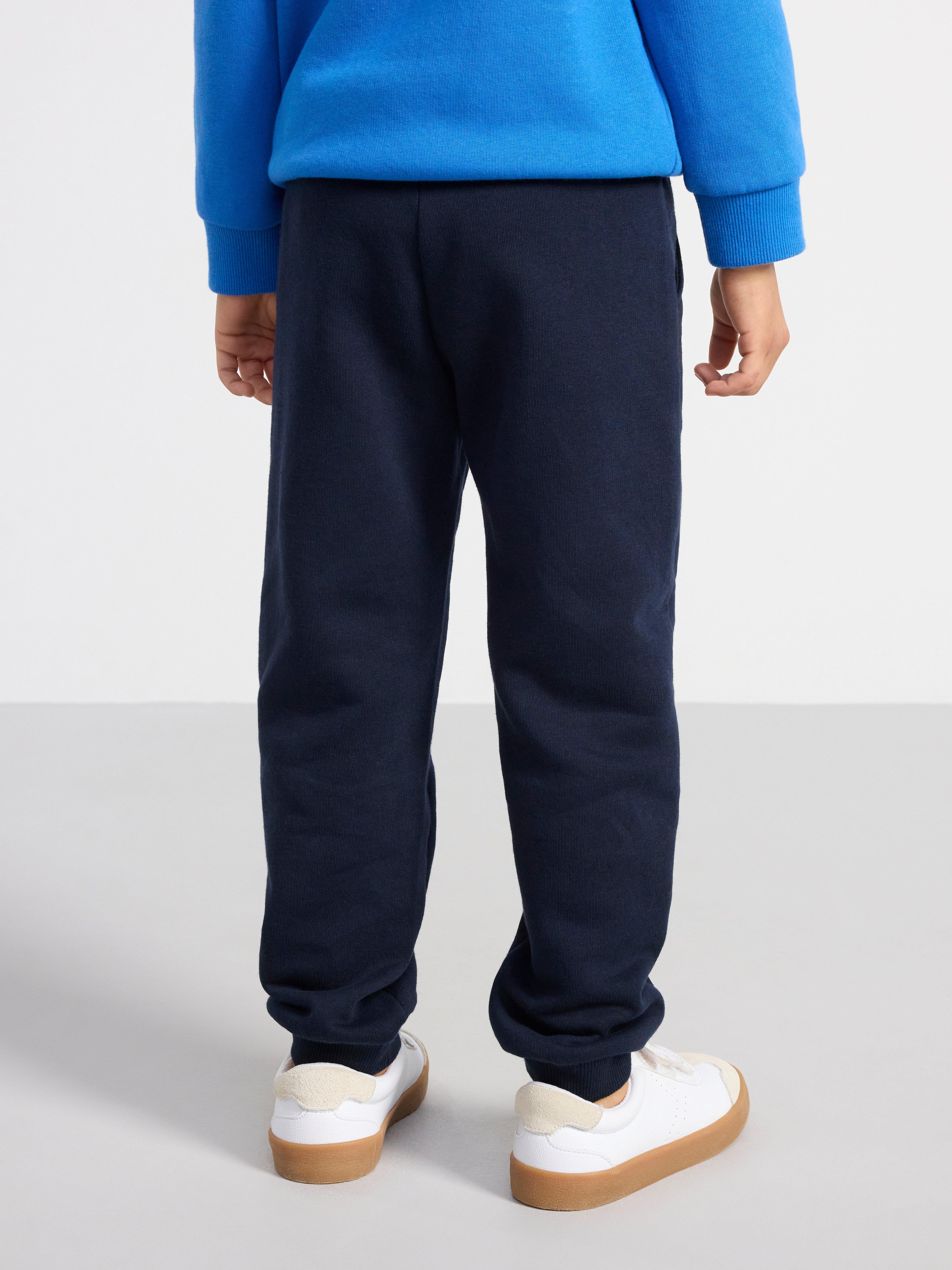 Joggers with brushed inside Dark Navy