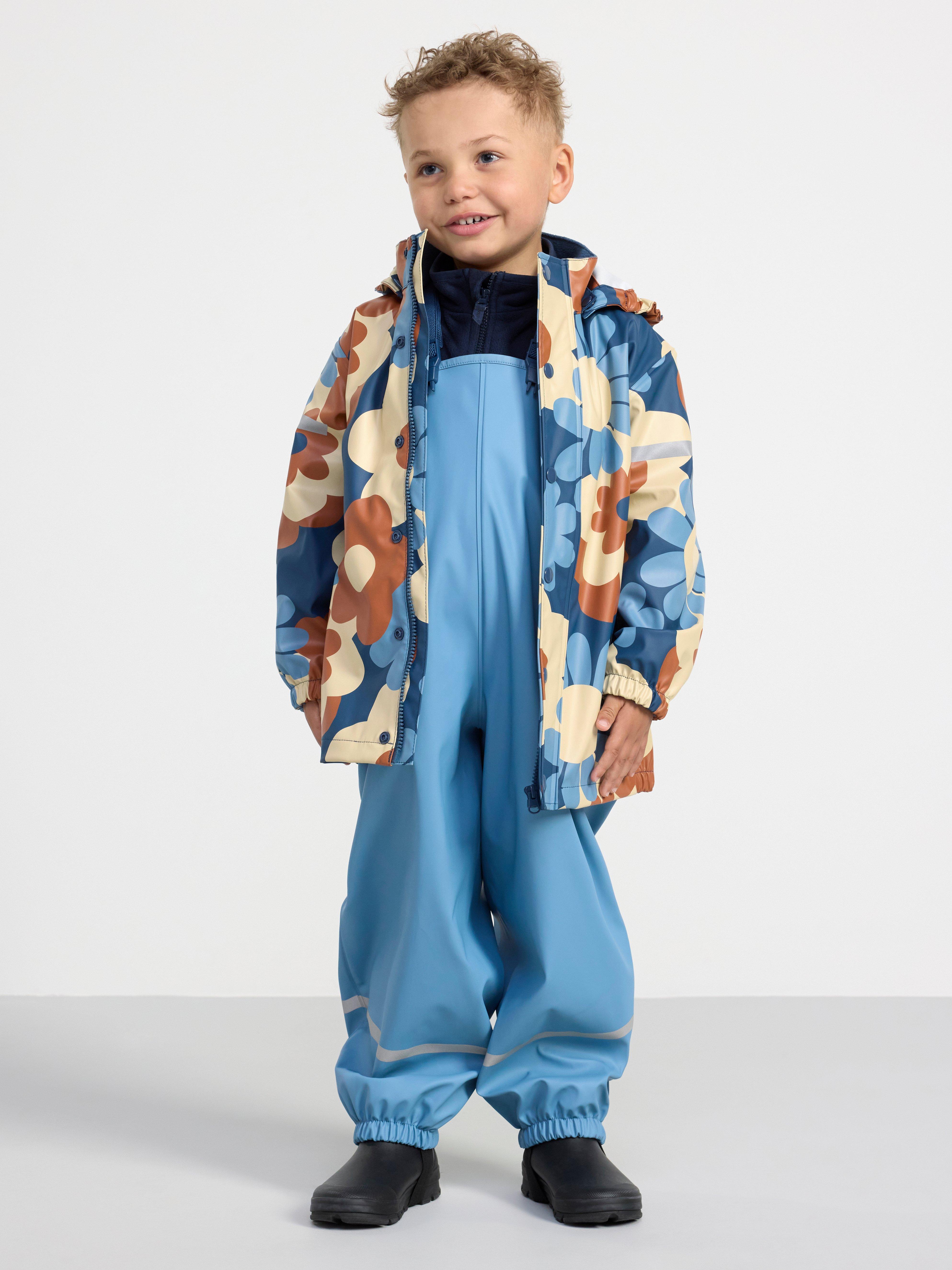 FIX Rain trousers Light Dusty Blue