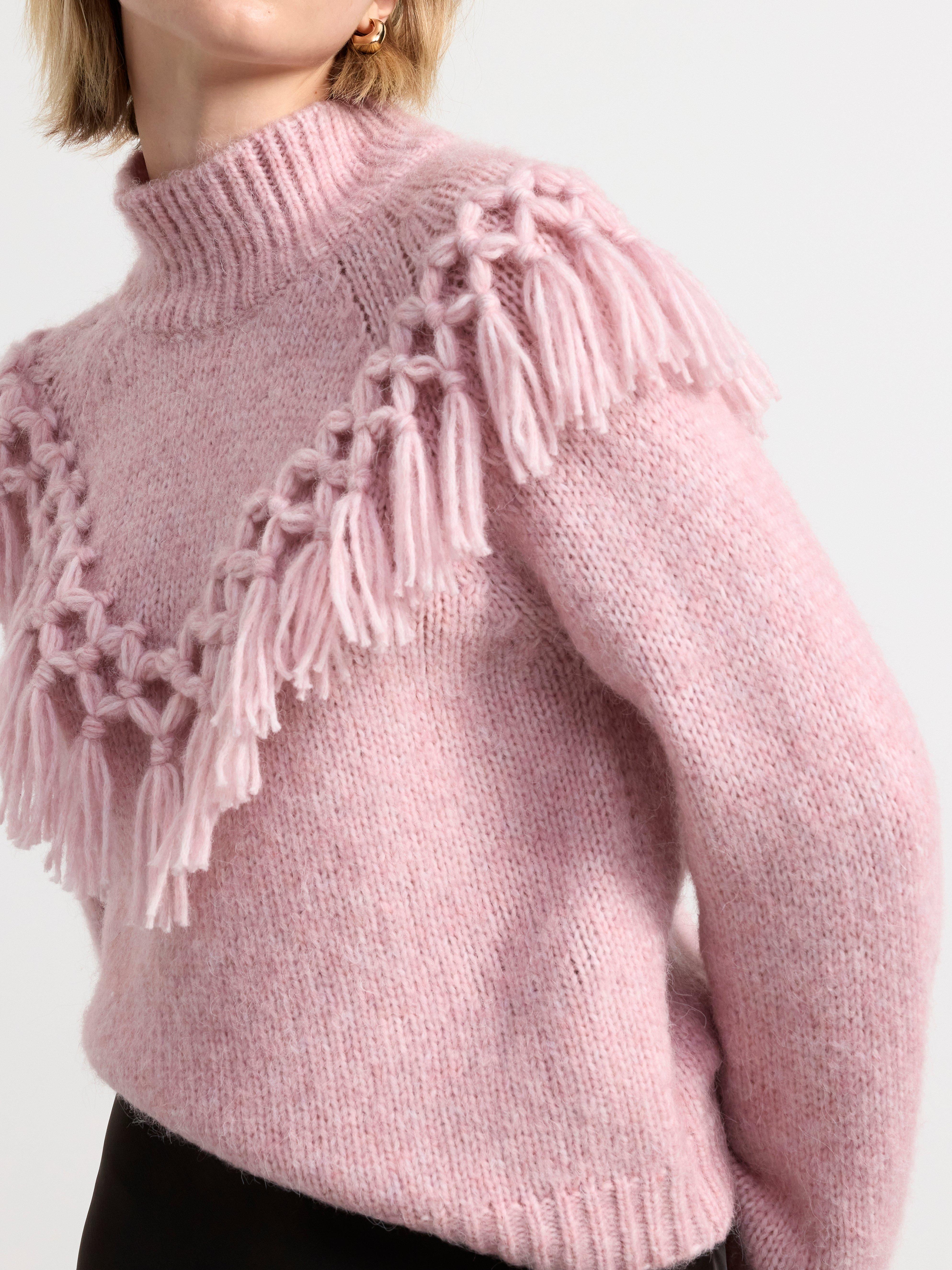 Mock neck jumper Light Pink