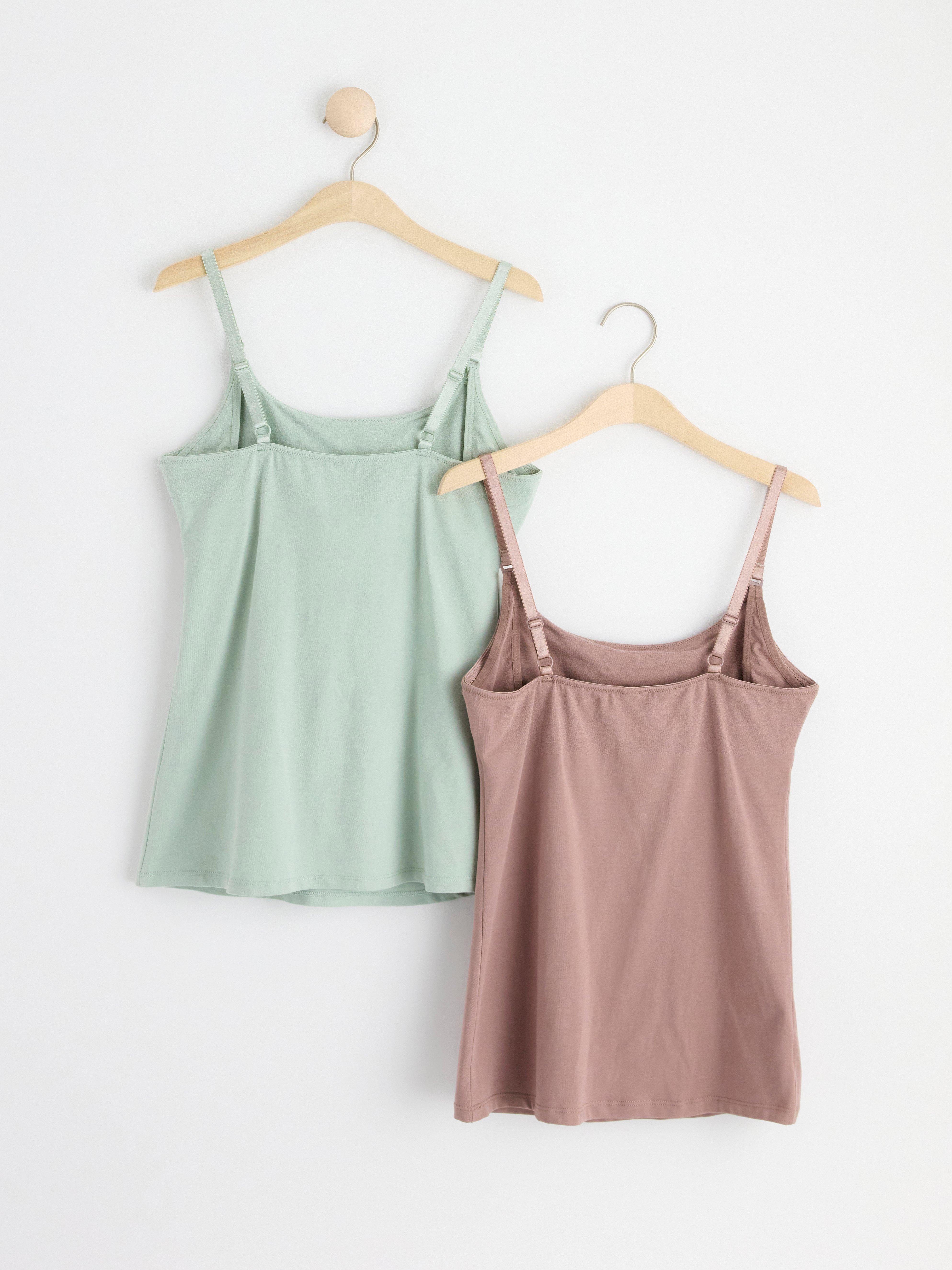 MOM 2-pack nursing tops Light Dusty Lilac