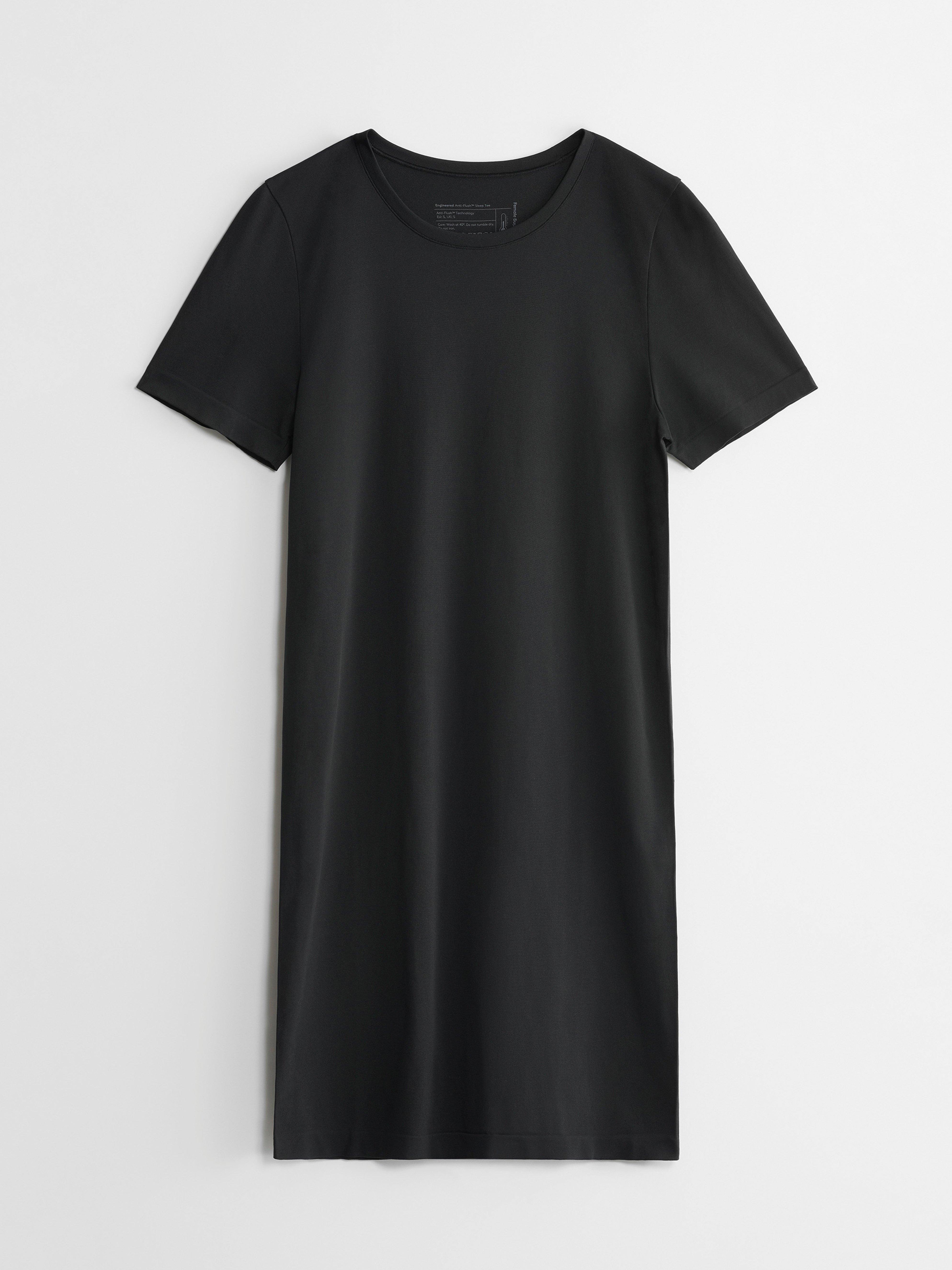 Engineered Anti-flush™️ Sleep Tee Black