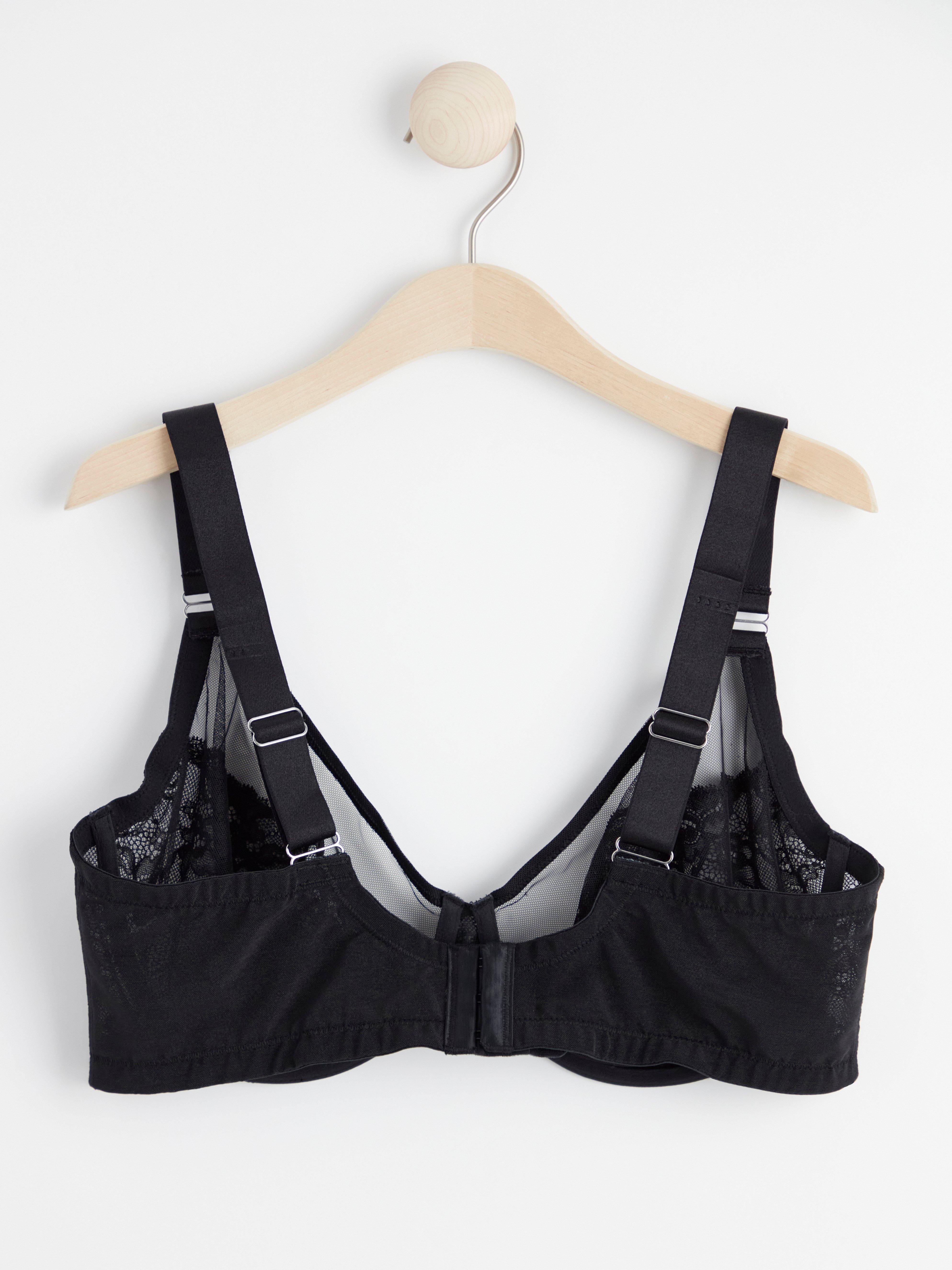 Aster unpadded bra Black