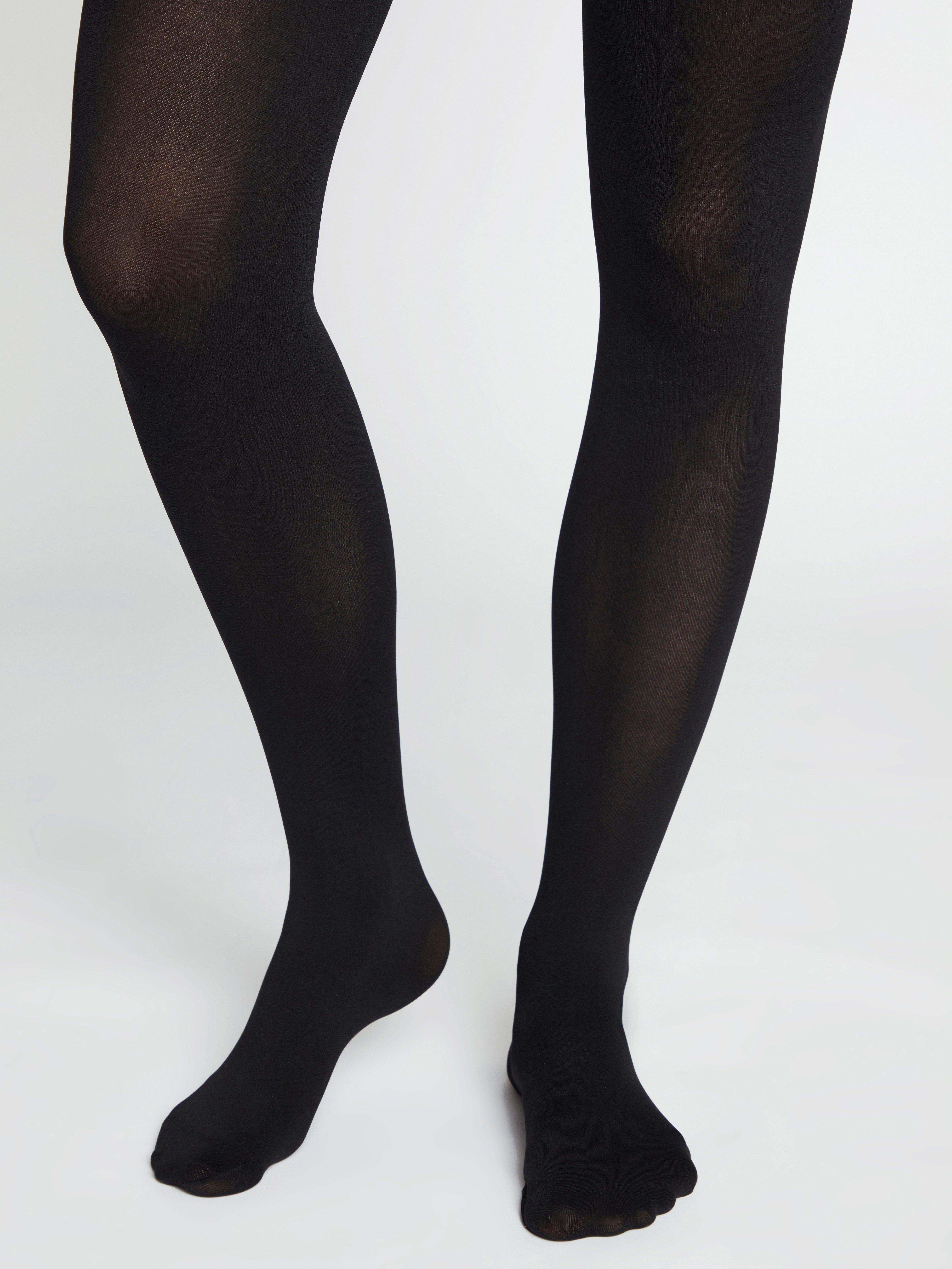 MOM Semi shine 120 denier tights Black