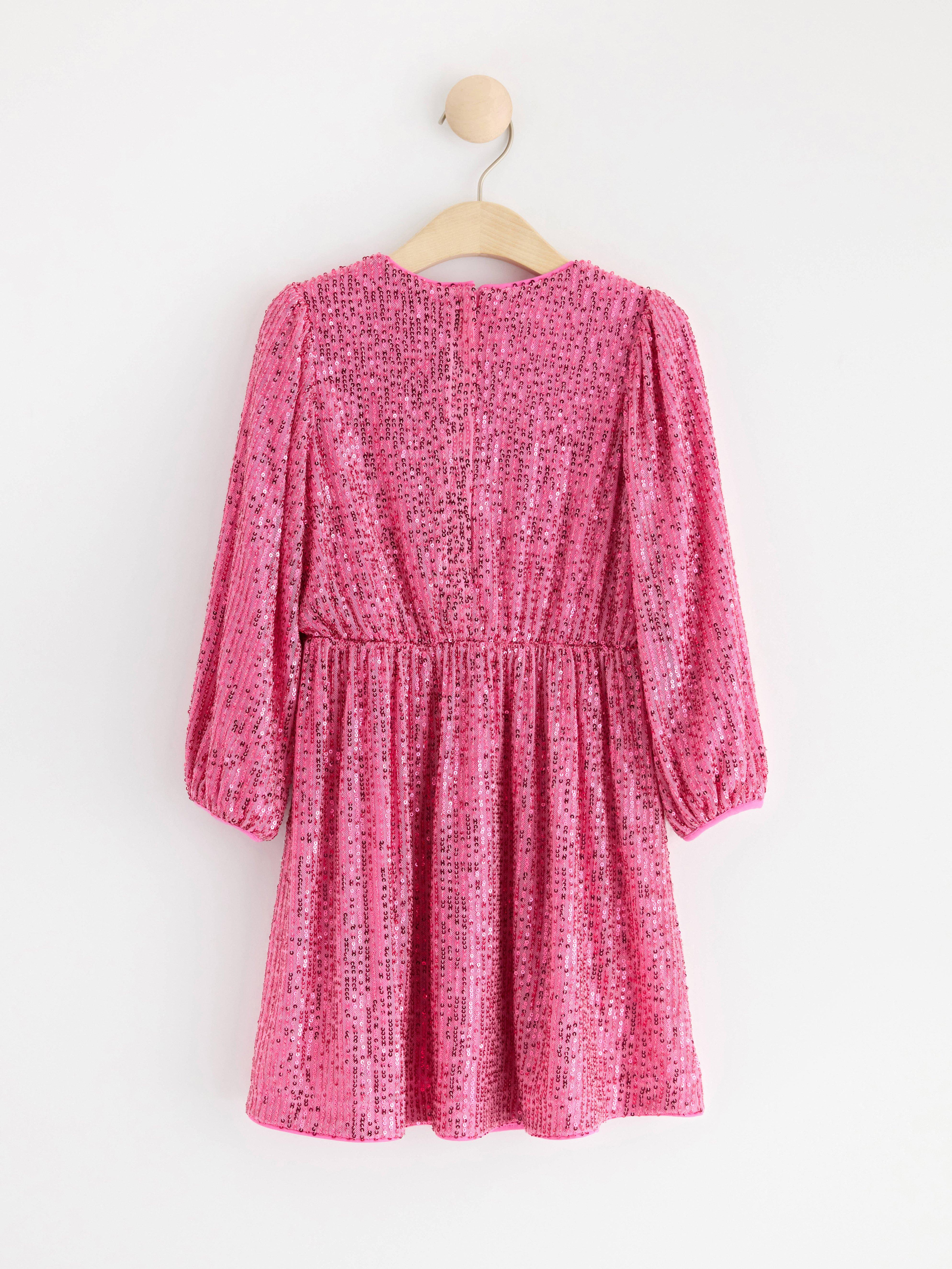 Sequin dress Pink