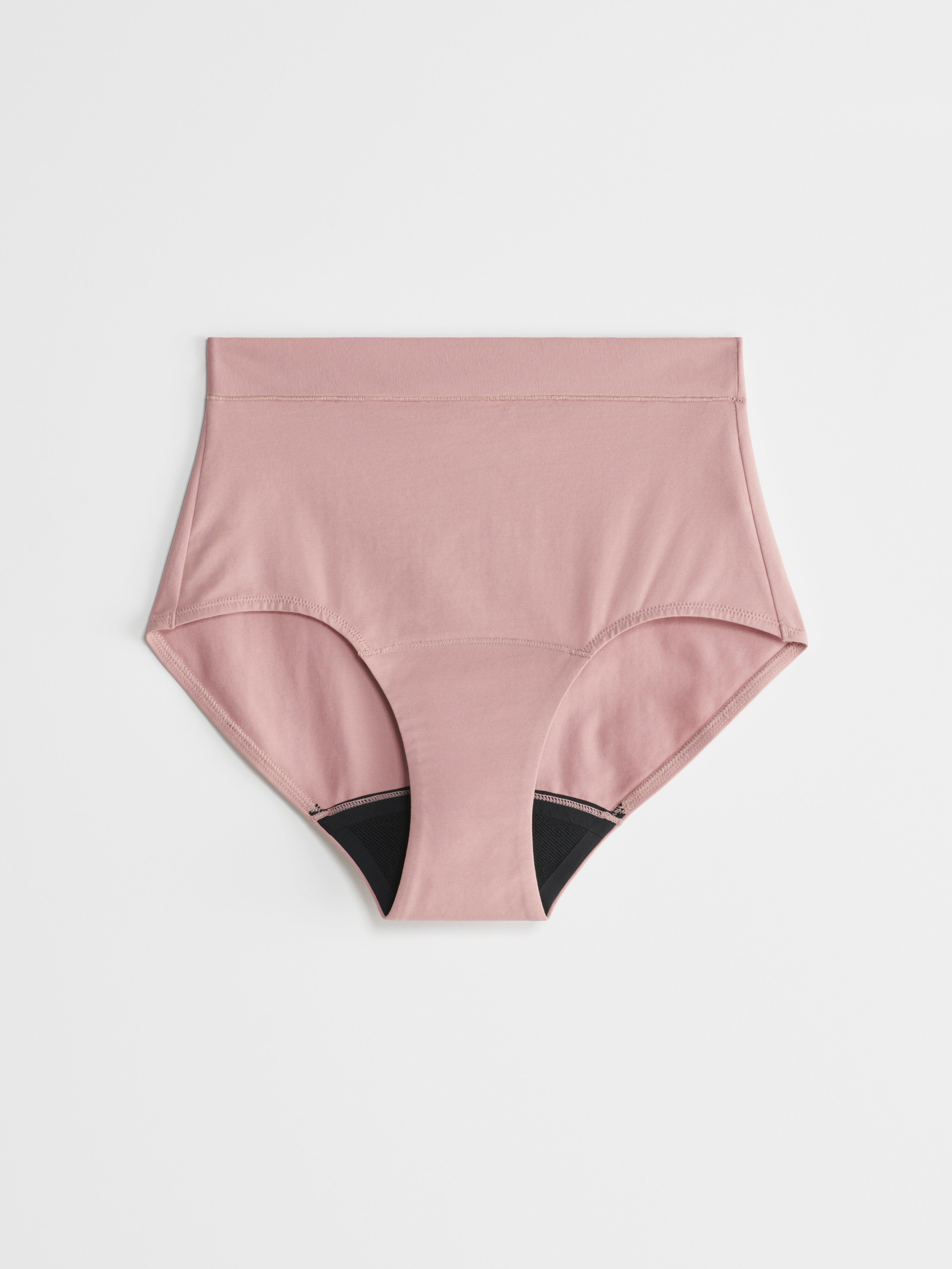Engineered High Waist Period Proof – Period Panty High Absorbency Light Dusty Pink