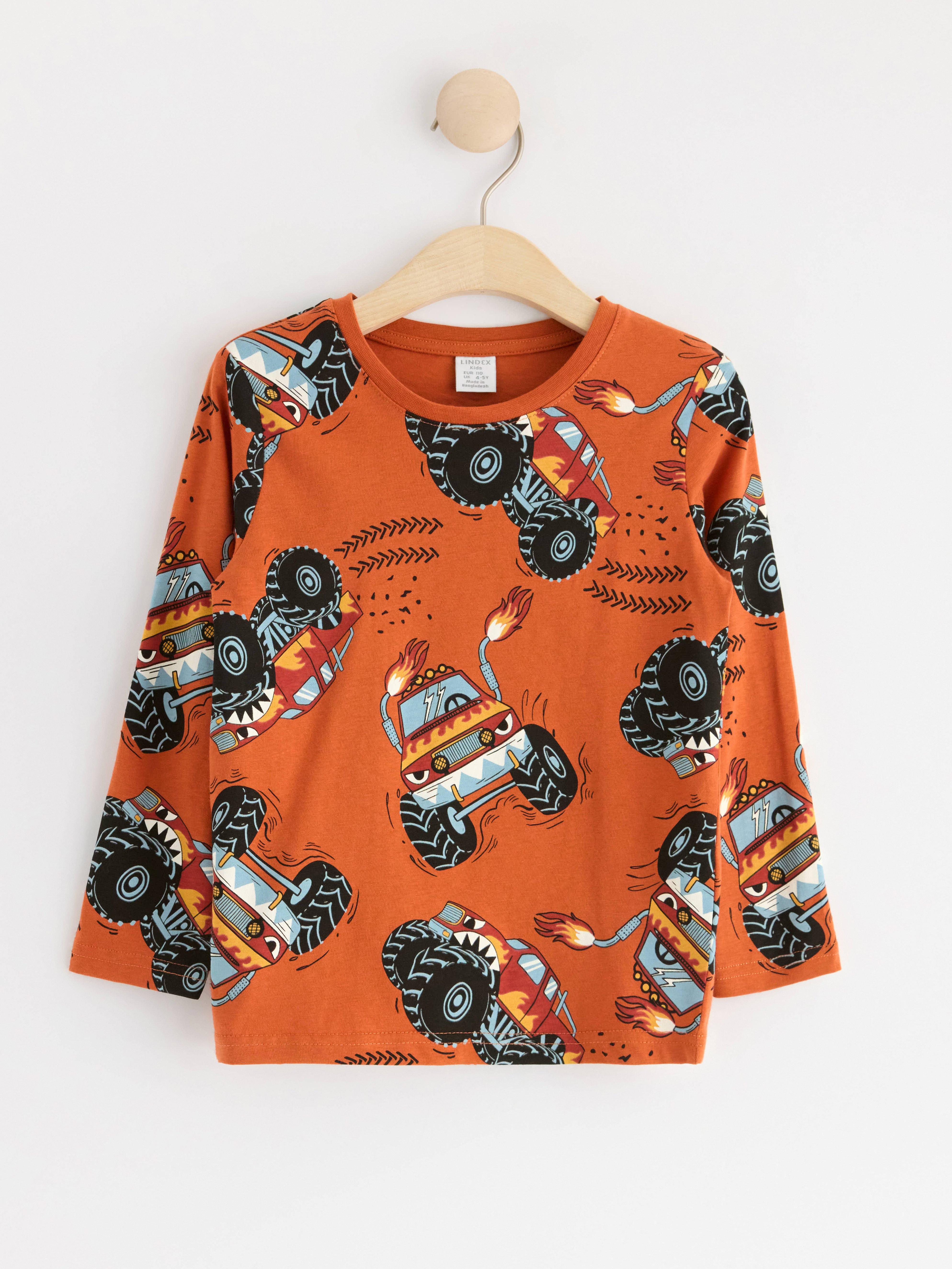 Top with monstertrucks Dusty Orange