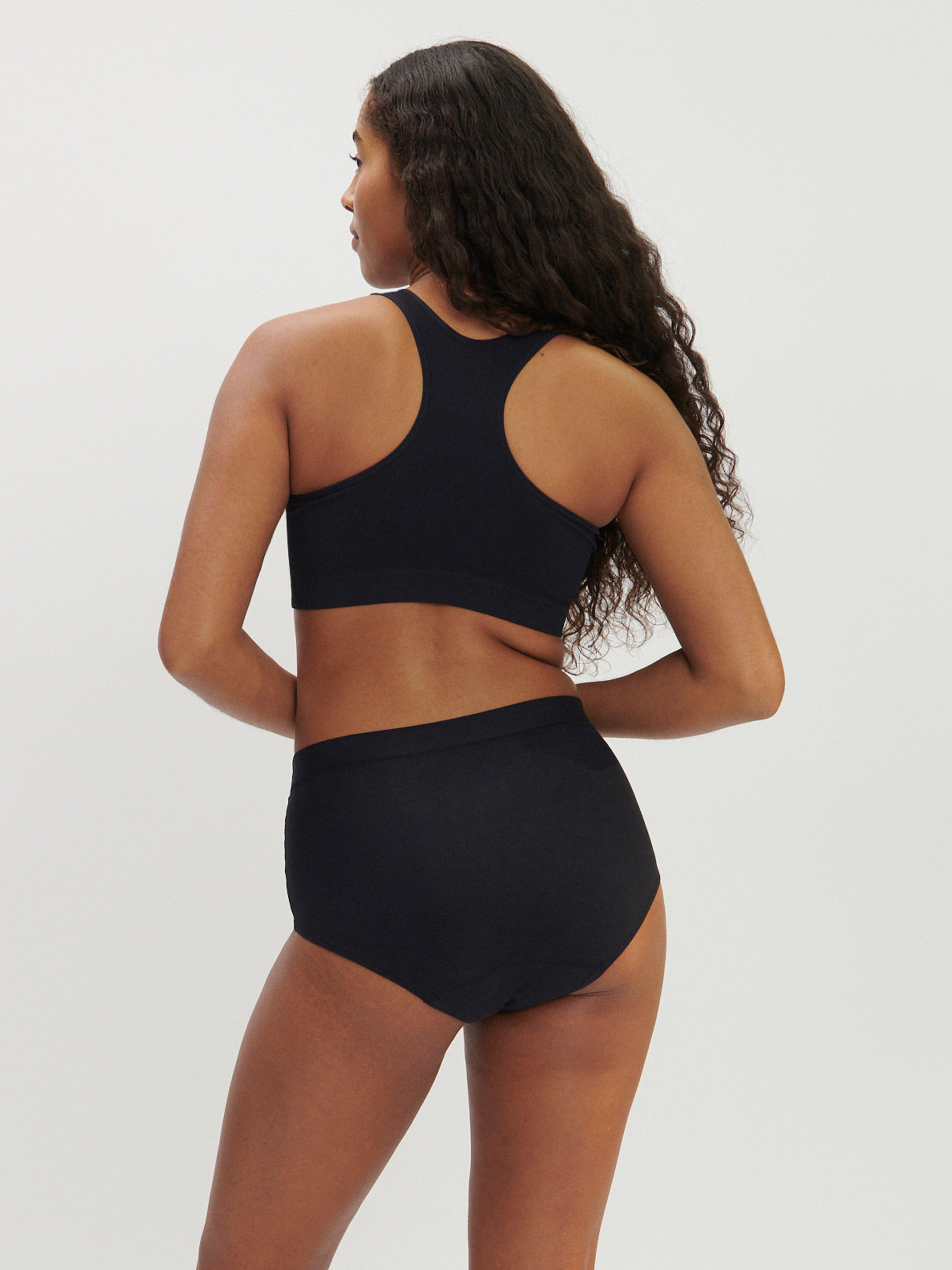 Engineered High Waist Period Proof – Period Panty High Absorbency Black