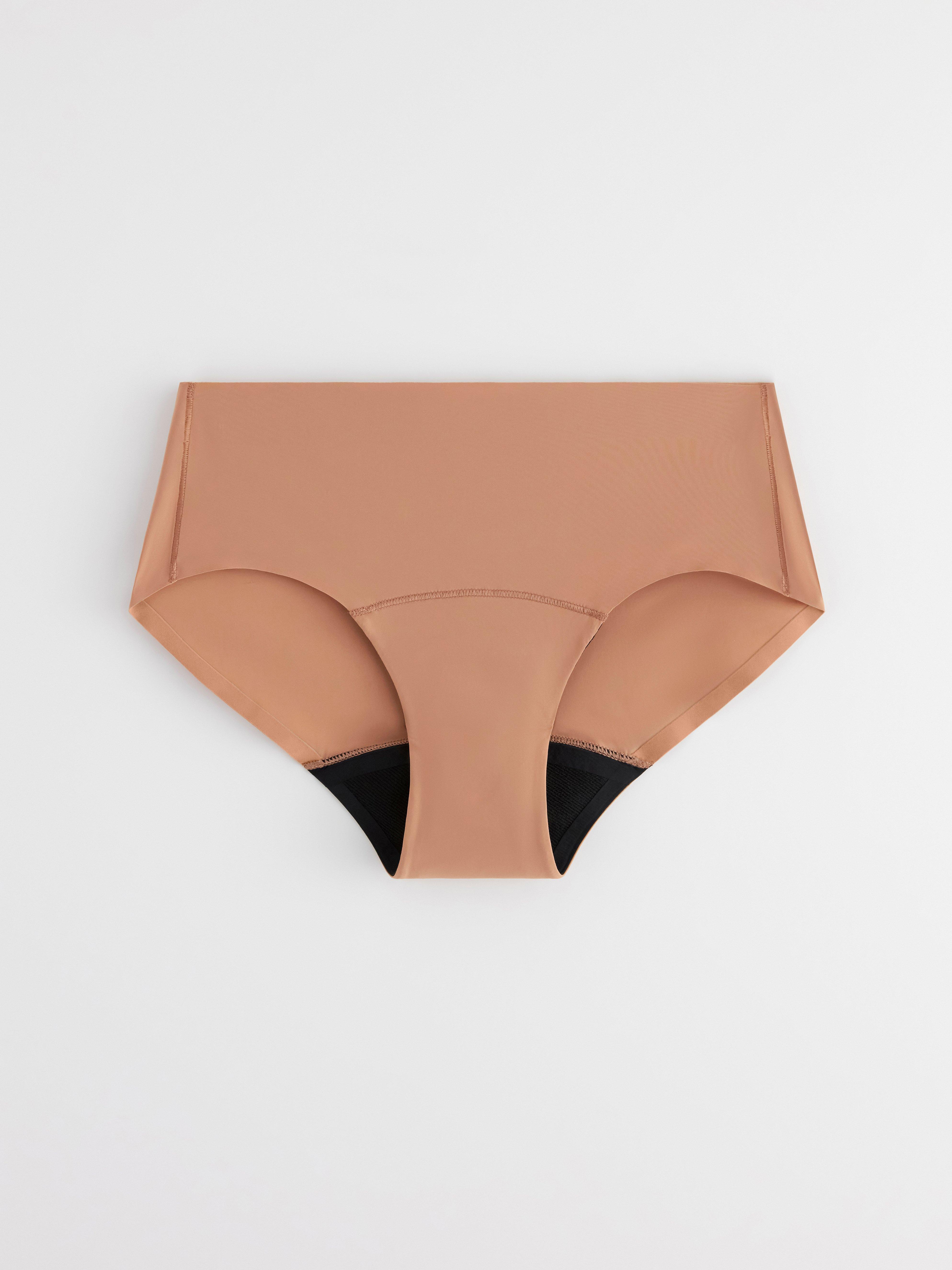 Engineered Hiphugger Period Proof – Period Panty High Absorbency Dark Beige