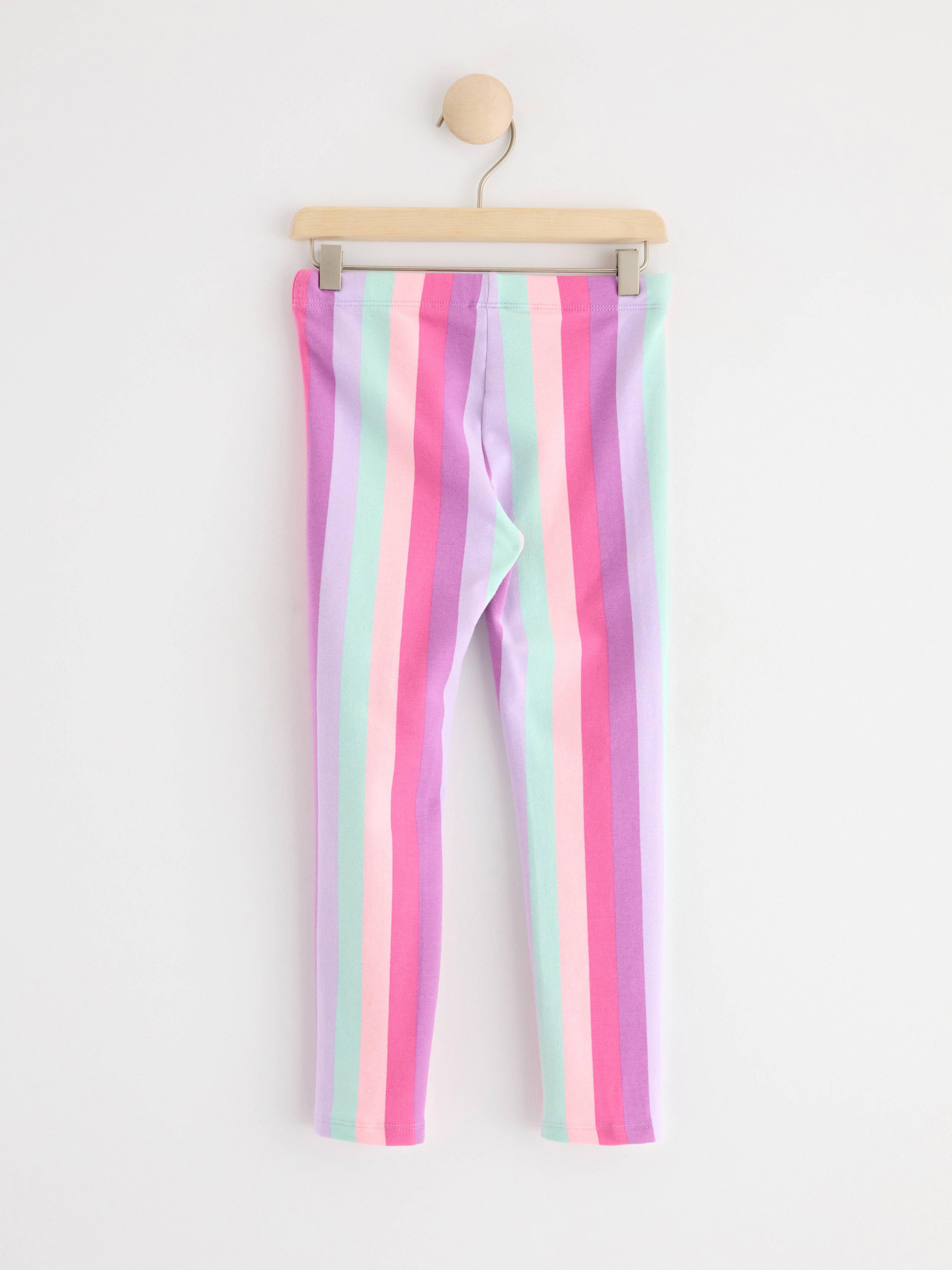 Leggings with pattern Light Dusty Turquoise