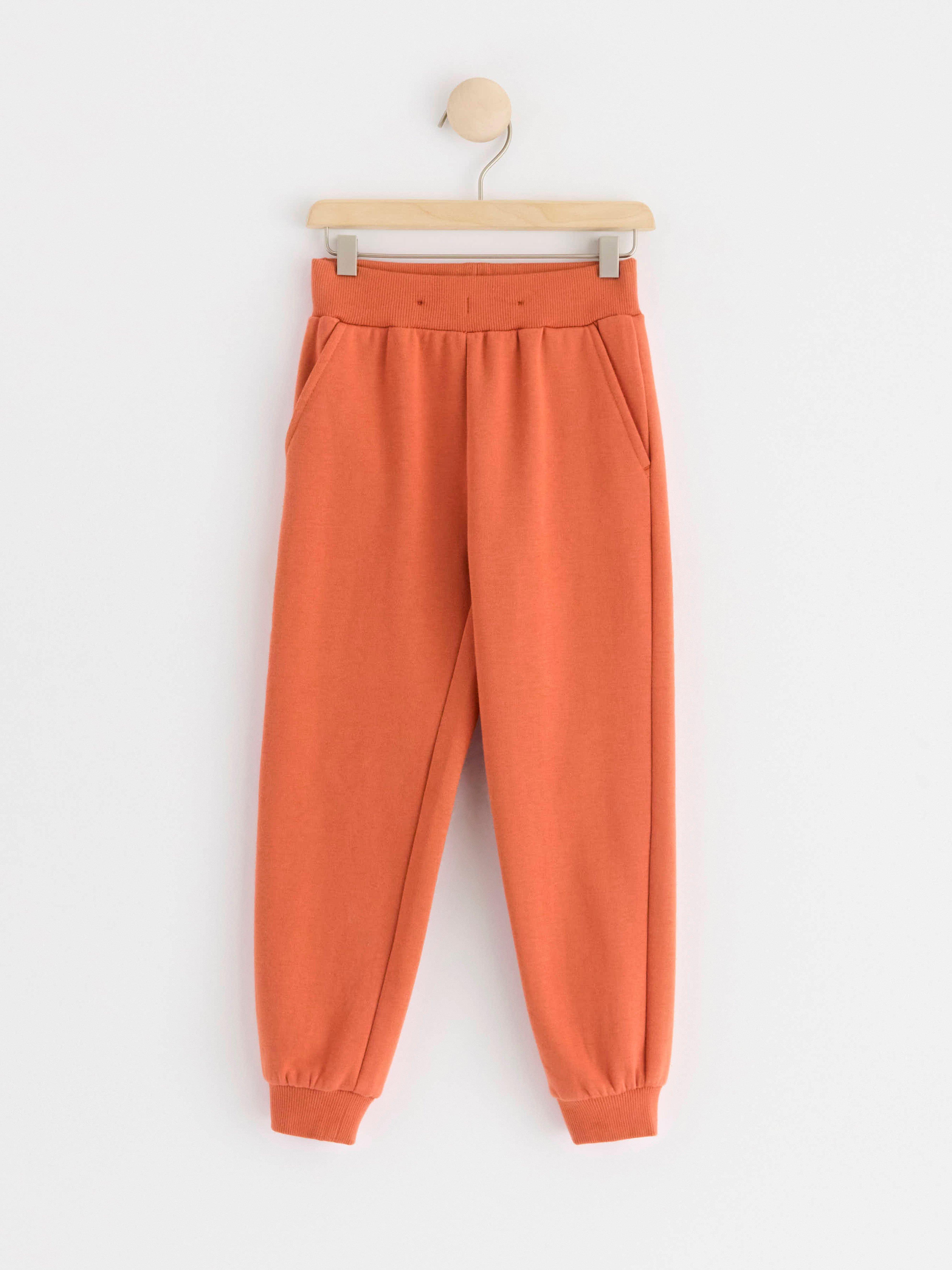 Joggers with brushed inside Dusty Orange